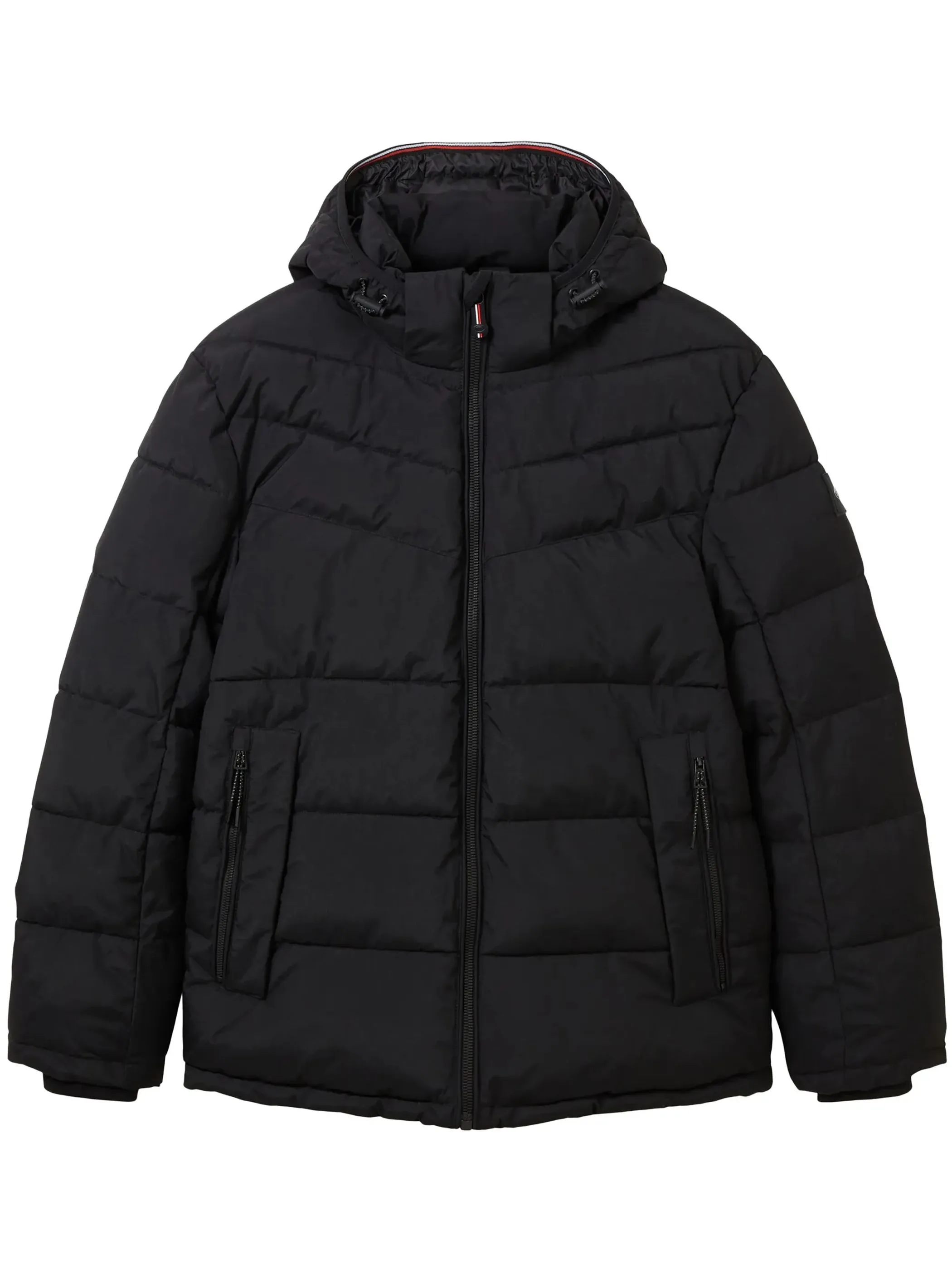 Tom Tailor 1037339 puffer jacket with hood Schwarz 884291 29999 1