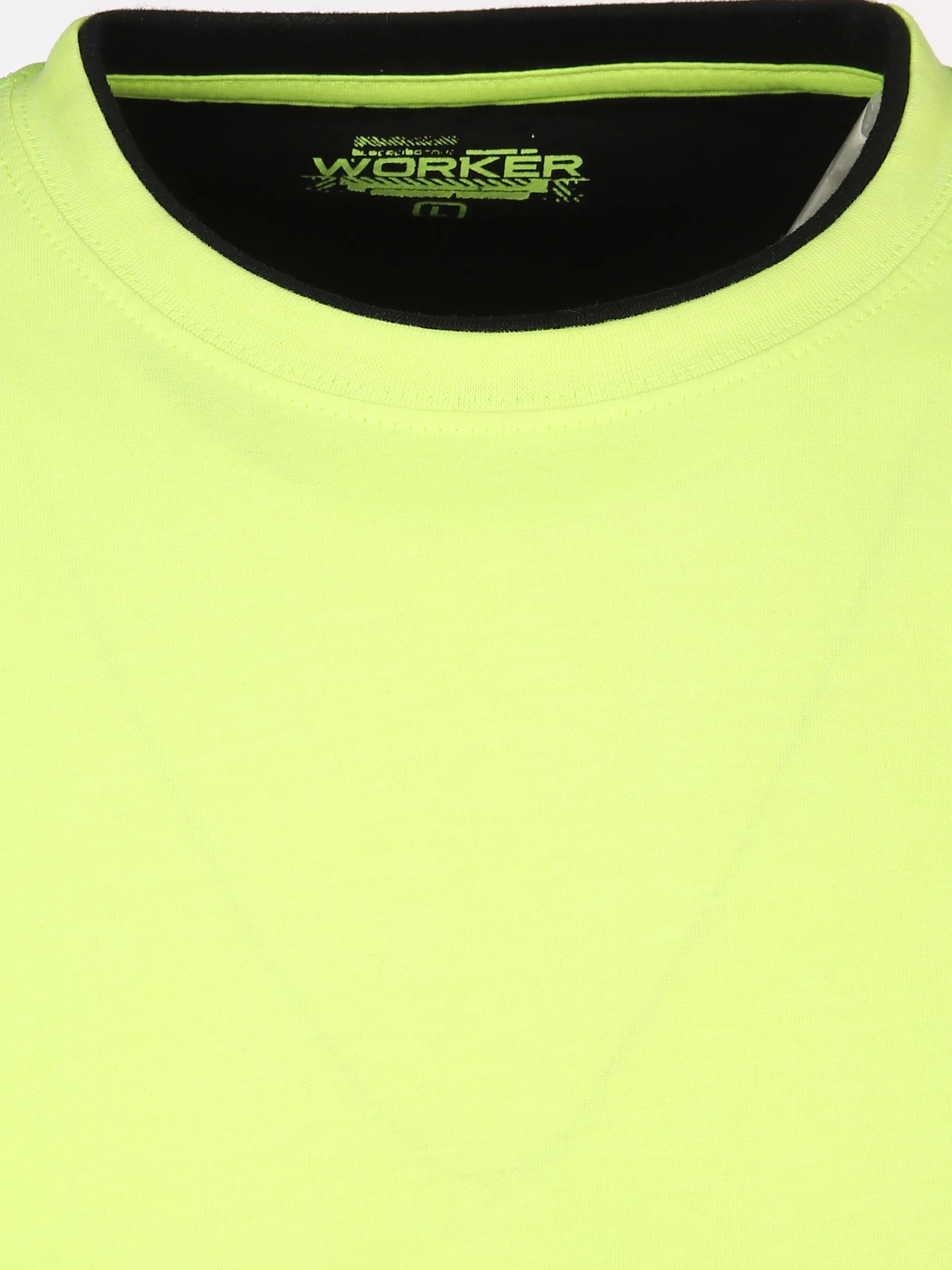 Worker He. T-Shirt 1/1 Arm Gelb 898411 NEON YELL 3