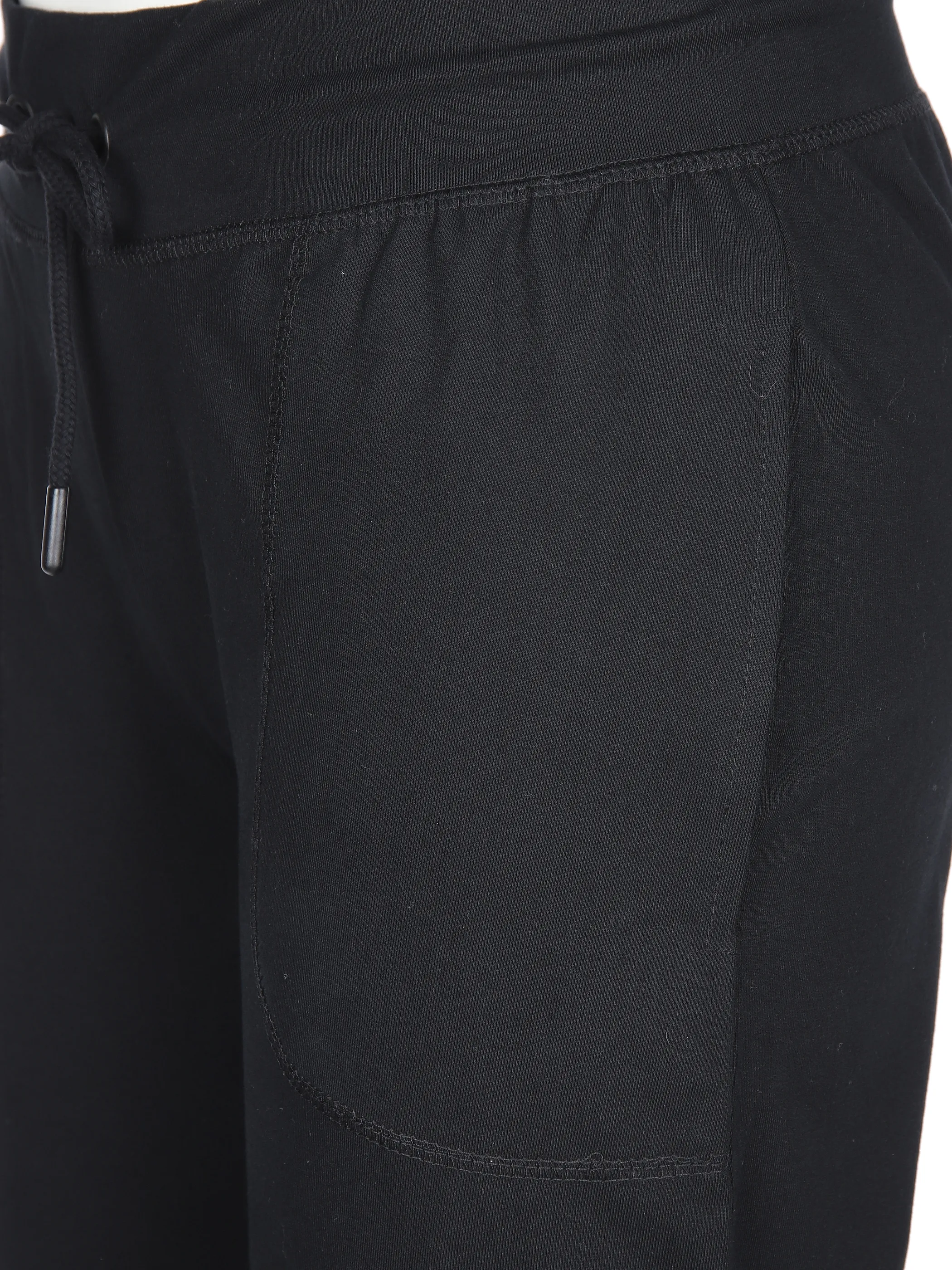 Grinario Sports Da-Jogginghose offenes Bein Schwarz 893363 BLACK 4