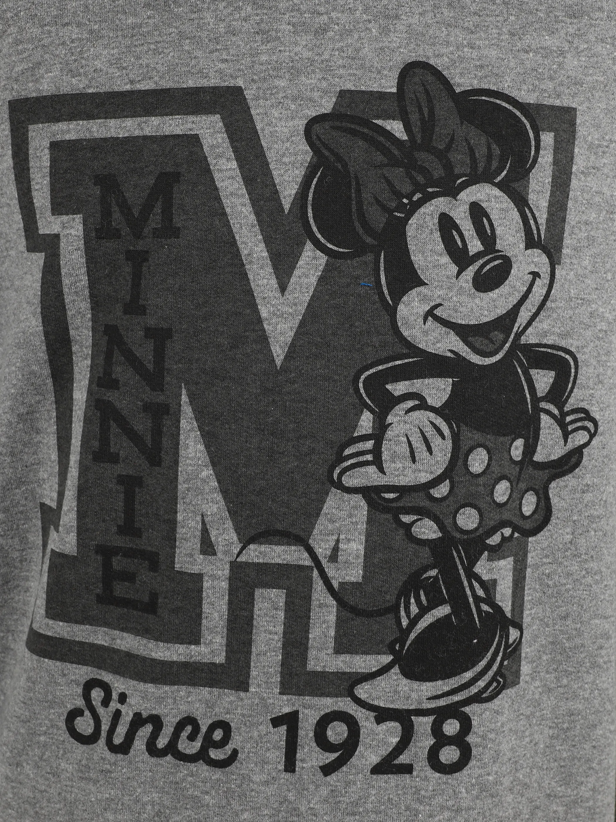 Minnie Mouse Oversize Nachthemd mit Kapuze Grau 903210 GRAU 3