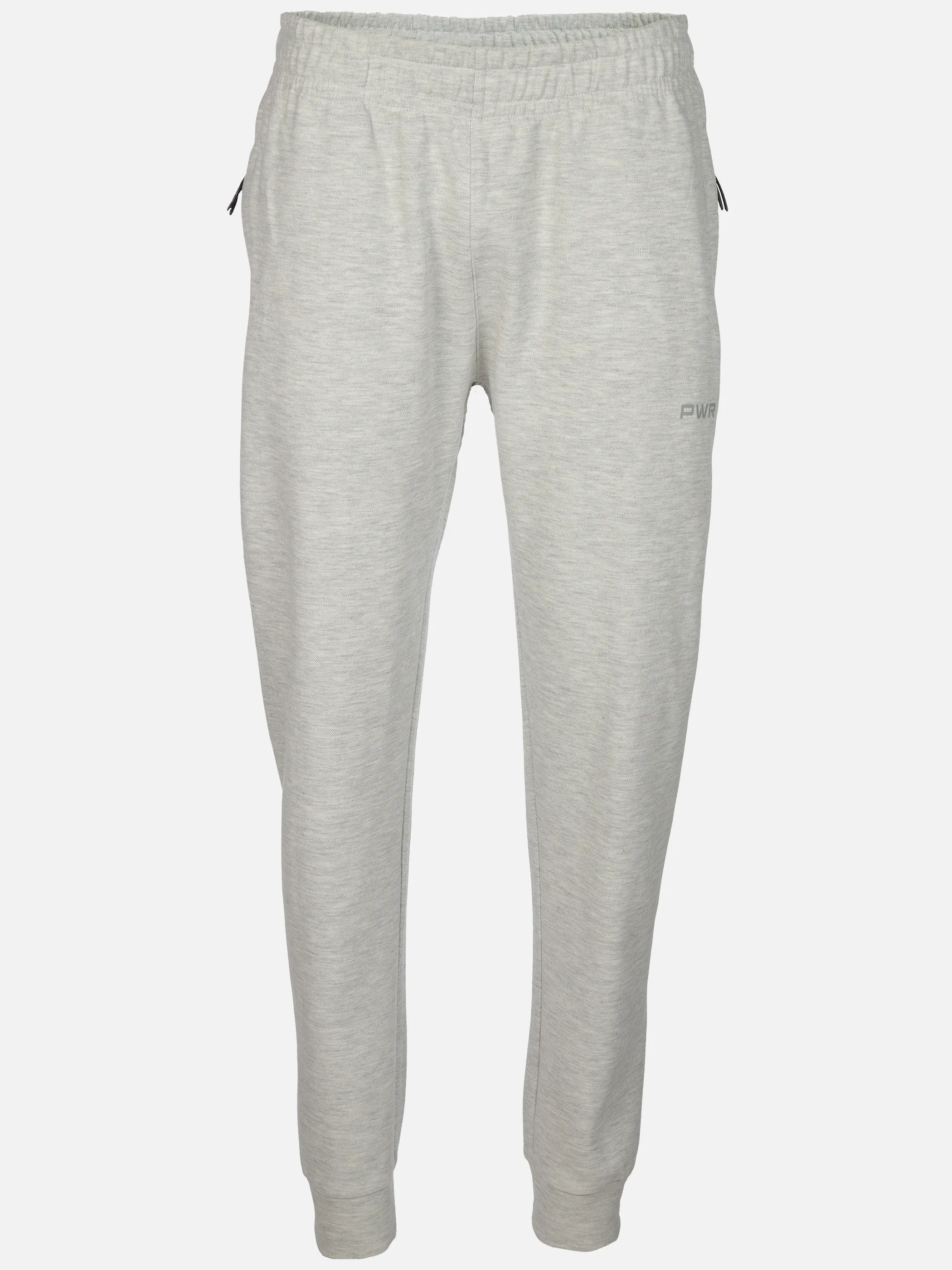 Grinario Sports He-Jogginghose piqué Silber 905941 L.GREY 1