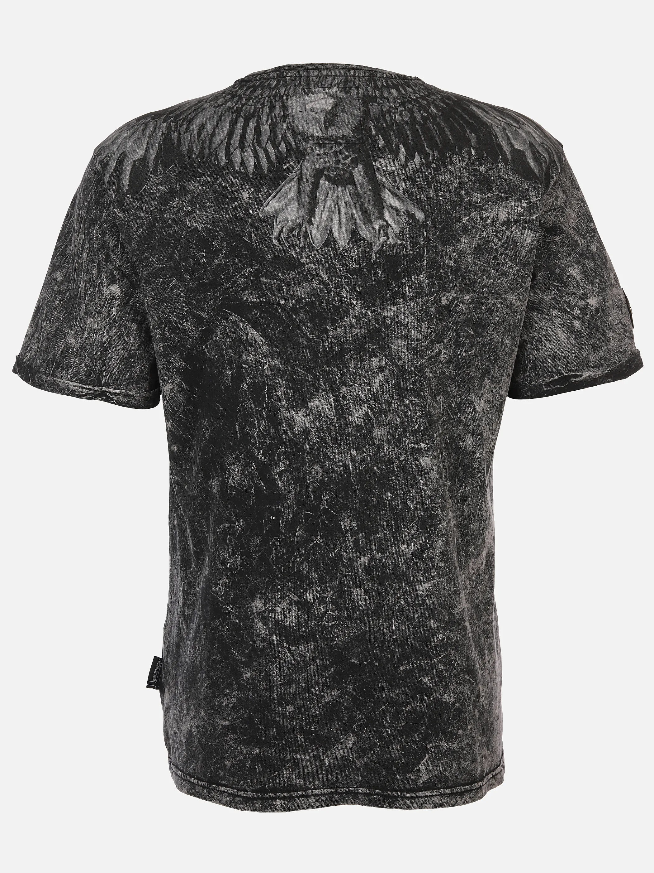 Southern Territory He. T-Shirt 1/2 Arm eagle acid Schulterdruck Schwarz 898496 BLACK 2