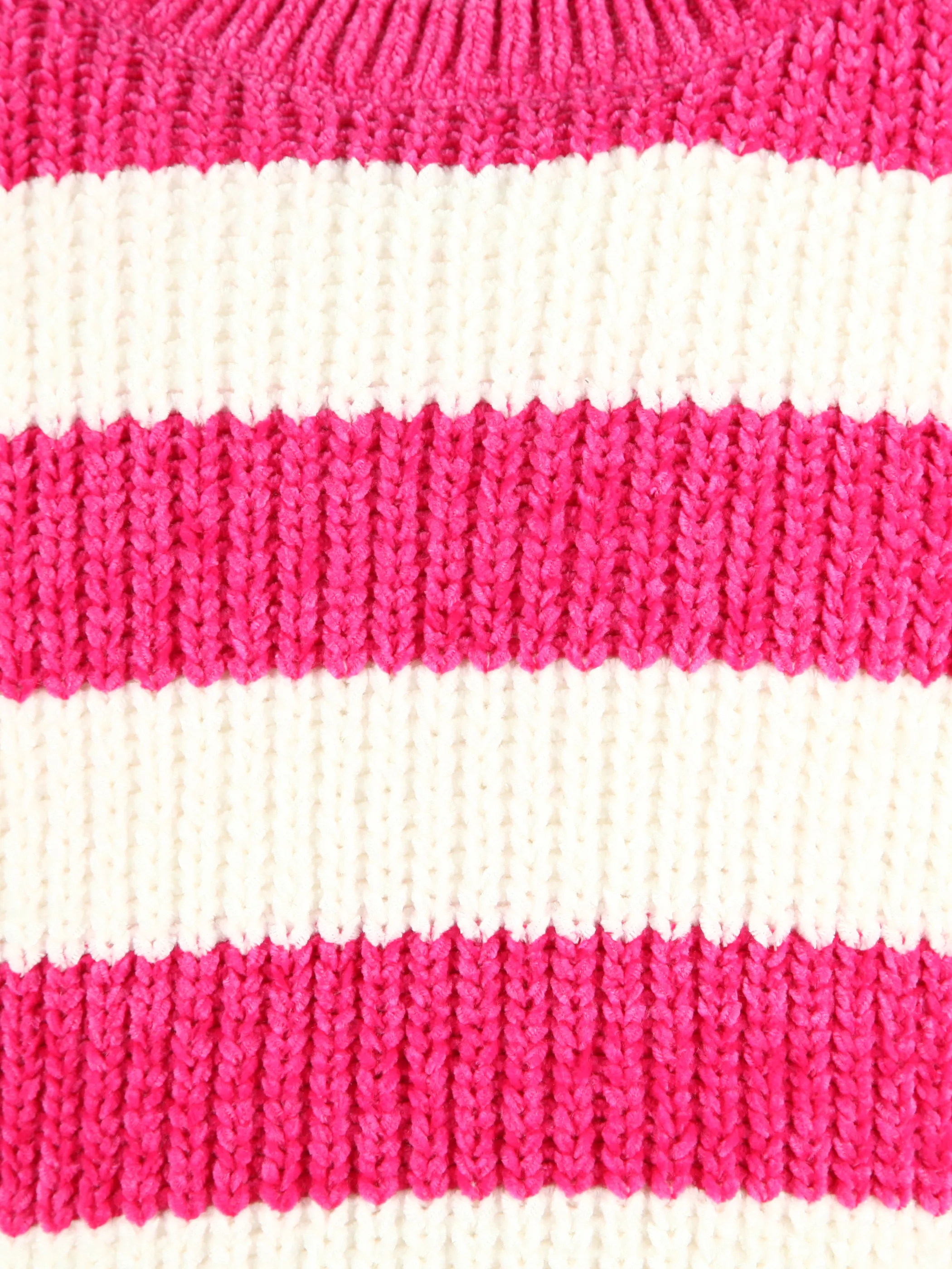 Stop + Go JM Pullover gestreift in weiß + pink Pink 901440 PINK 3