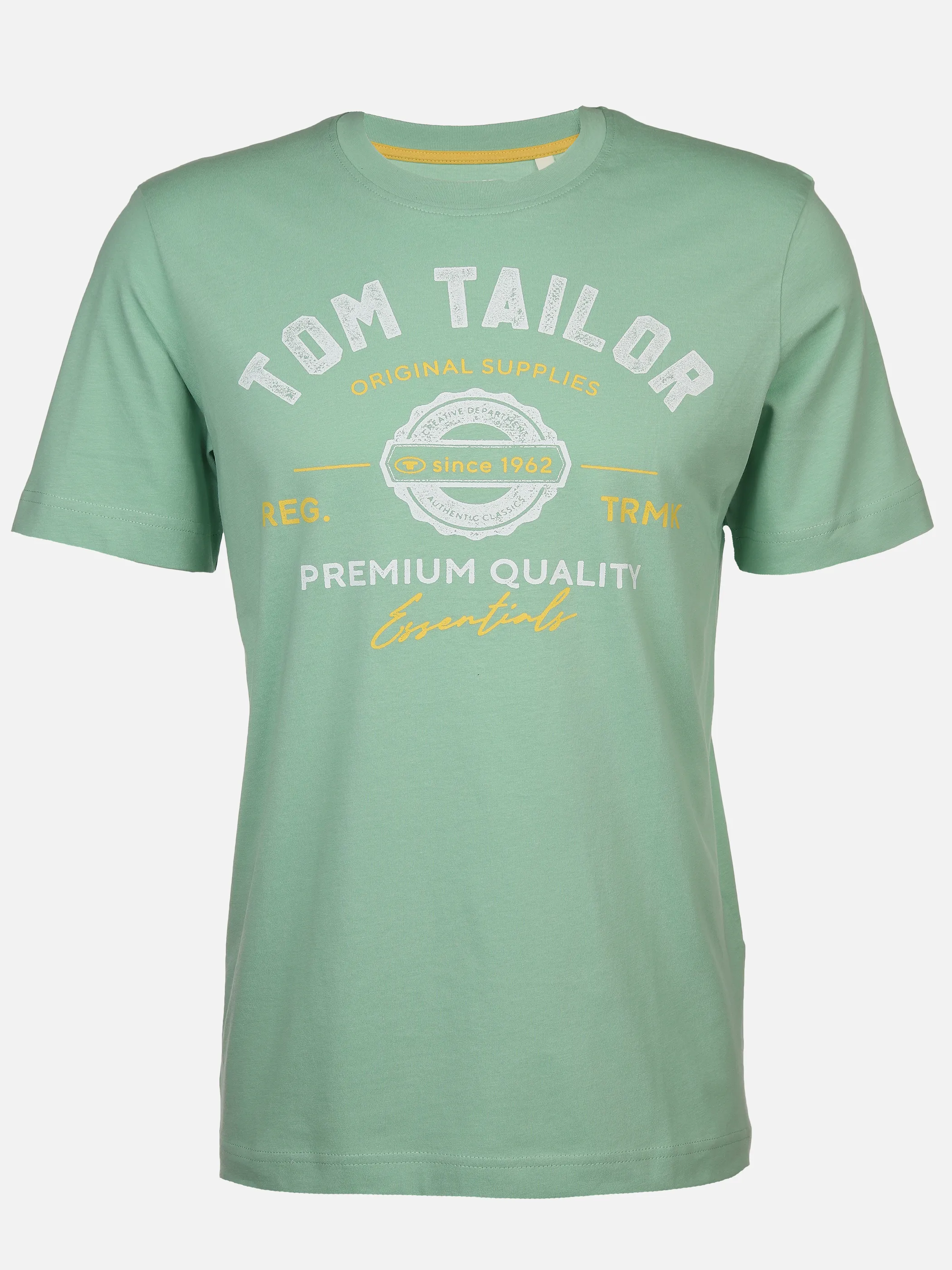 Tom Tailor 1037735 NOS logo tee Türkis 884276 23383 1