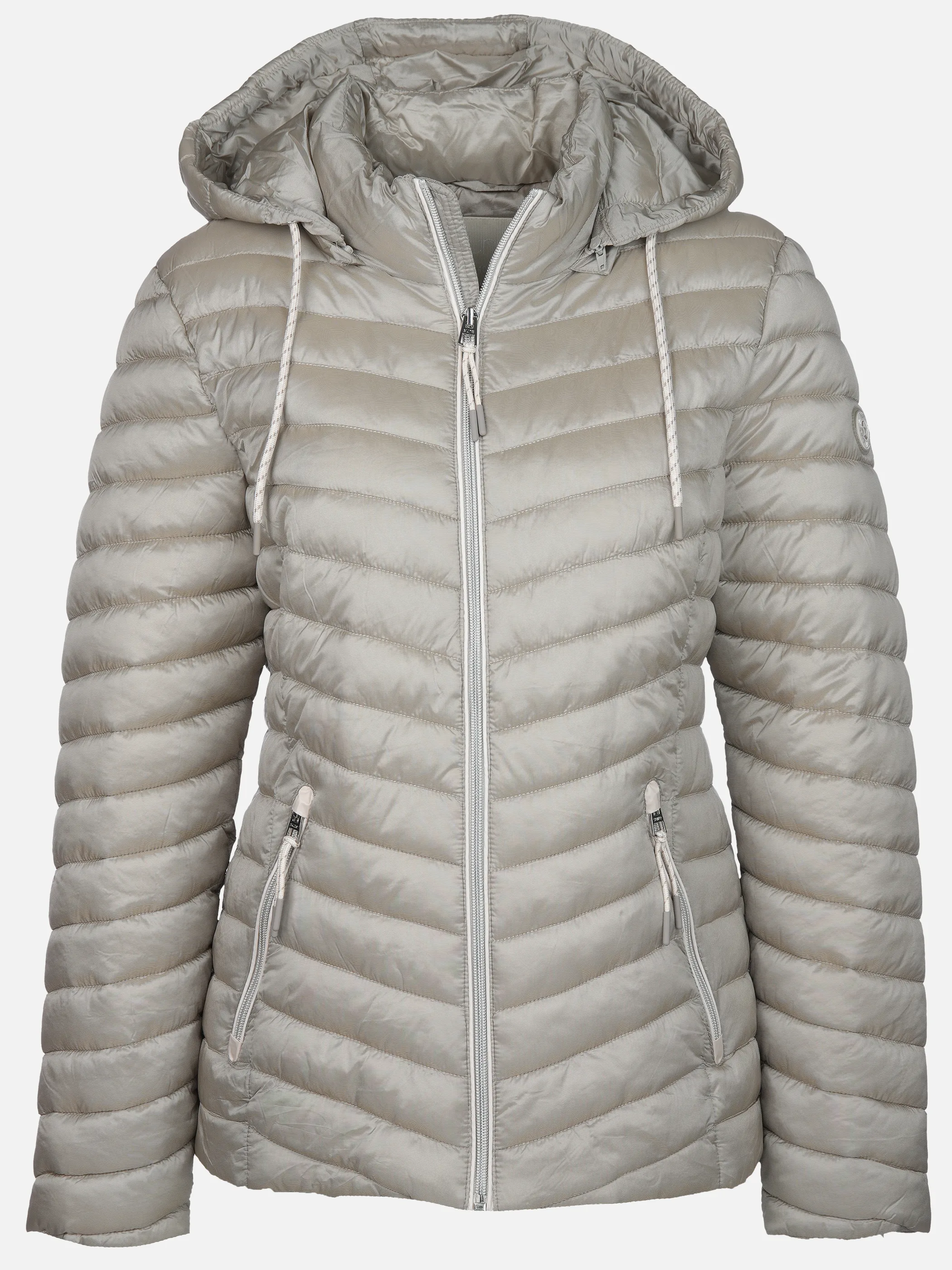 Sure Da-Steppjacke m. Kapuze Grau 904085 SILBER 1