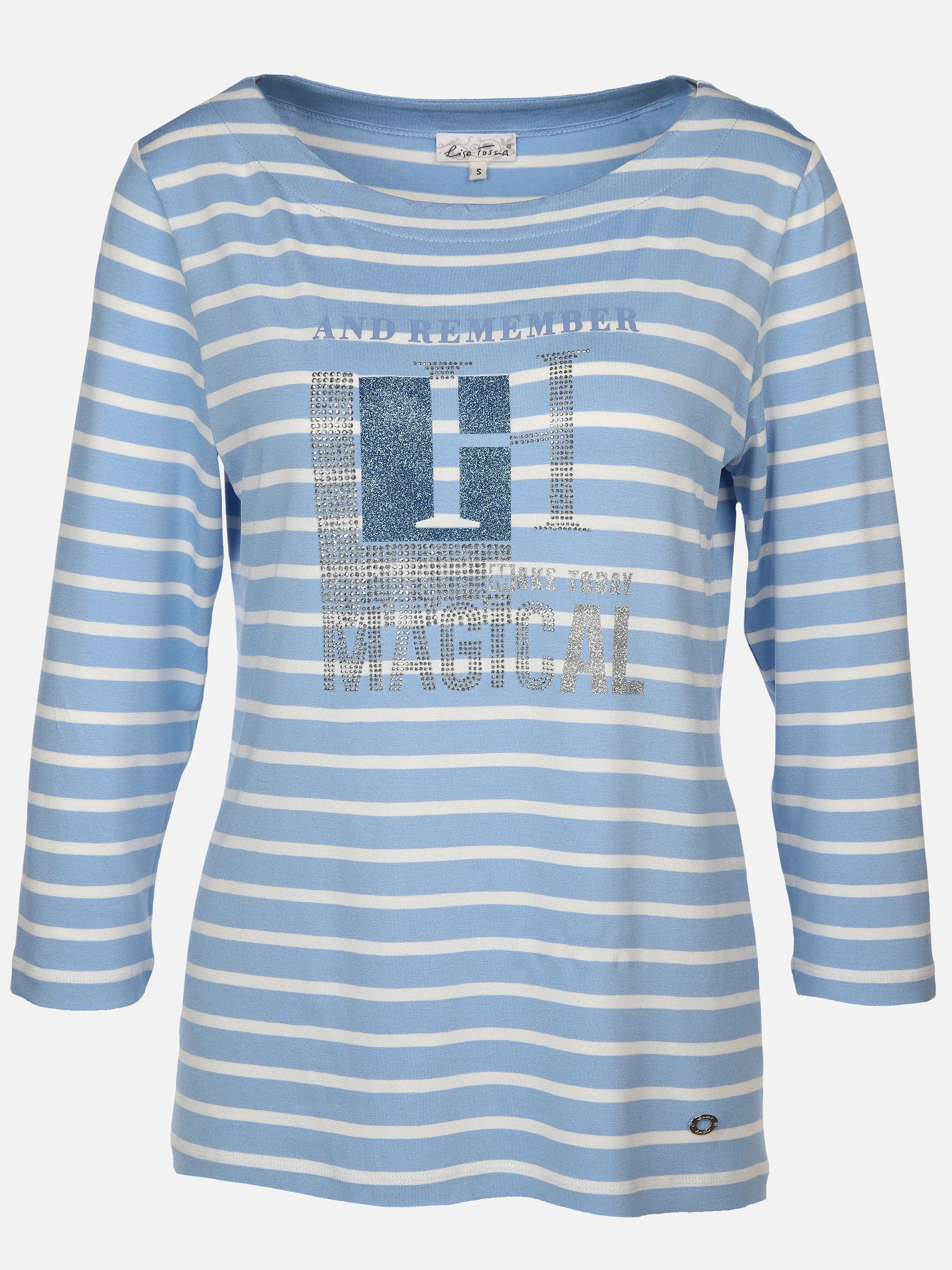 Lisa Tossa Da-Ringel-Shirt Blau 893056 BLUE 1