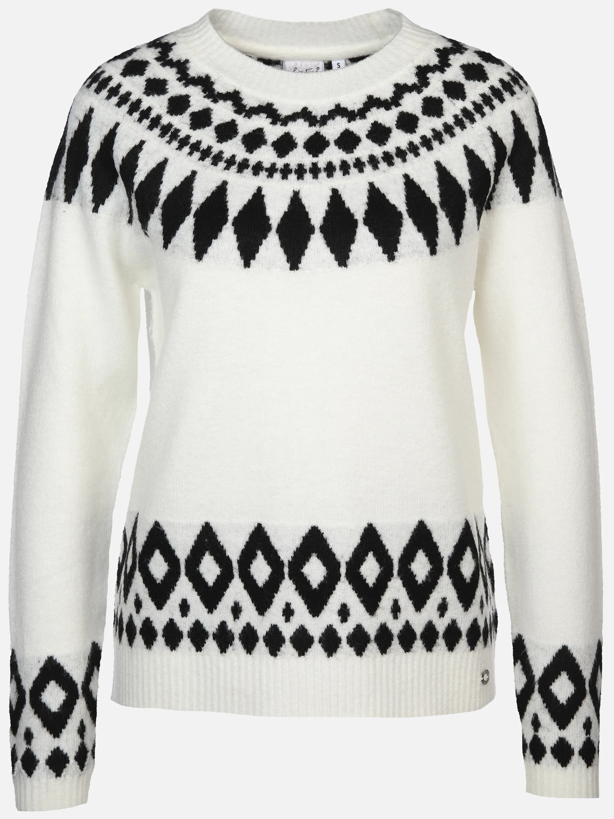 Lisa Tossa Da-Norweger-Pullover Weiß 896795 OFFW/SW 1