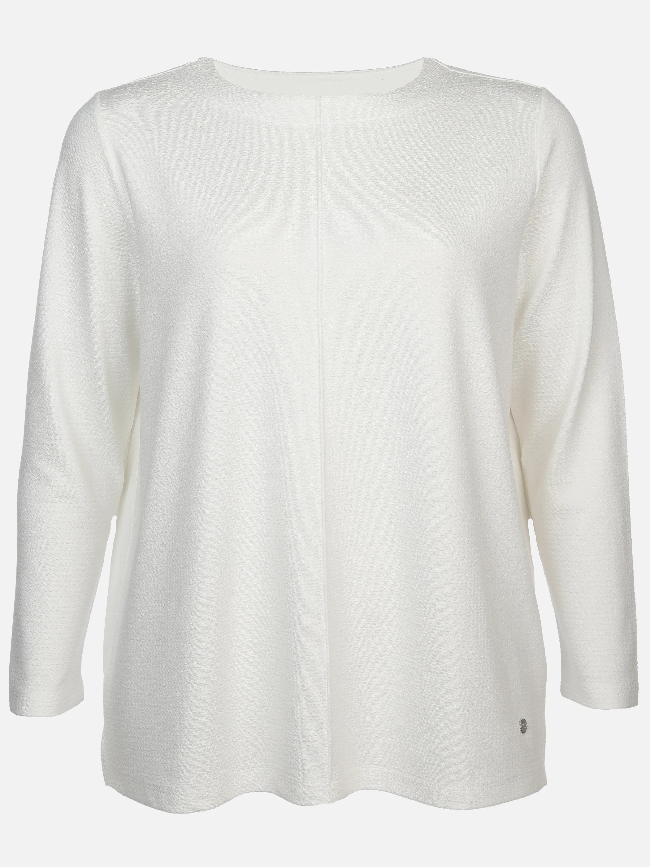 Sonja Blank Da-gr.Gr. Jacquard Shirt Weiß 900497 OFFWHITE 1