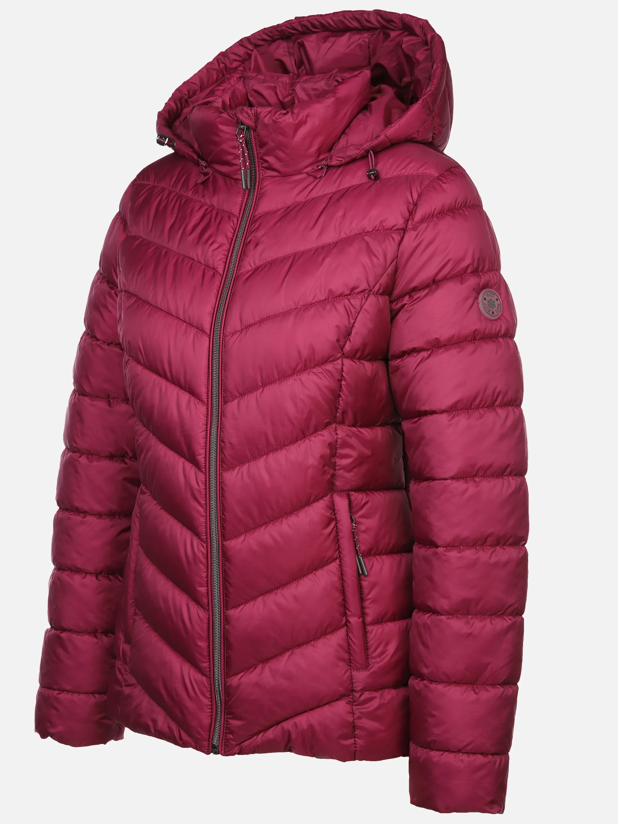 Sure Da-Steppjacke m. Kapuze Rot 896819 BEERE 3