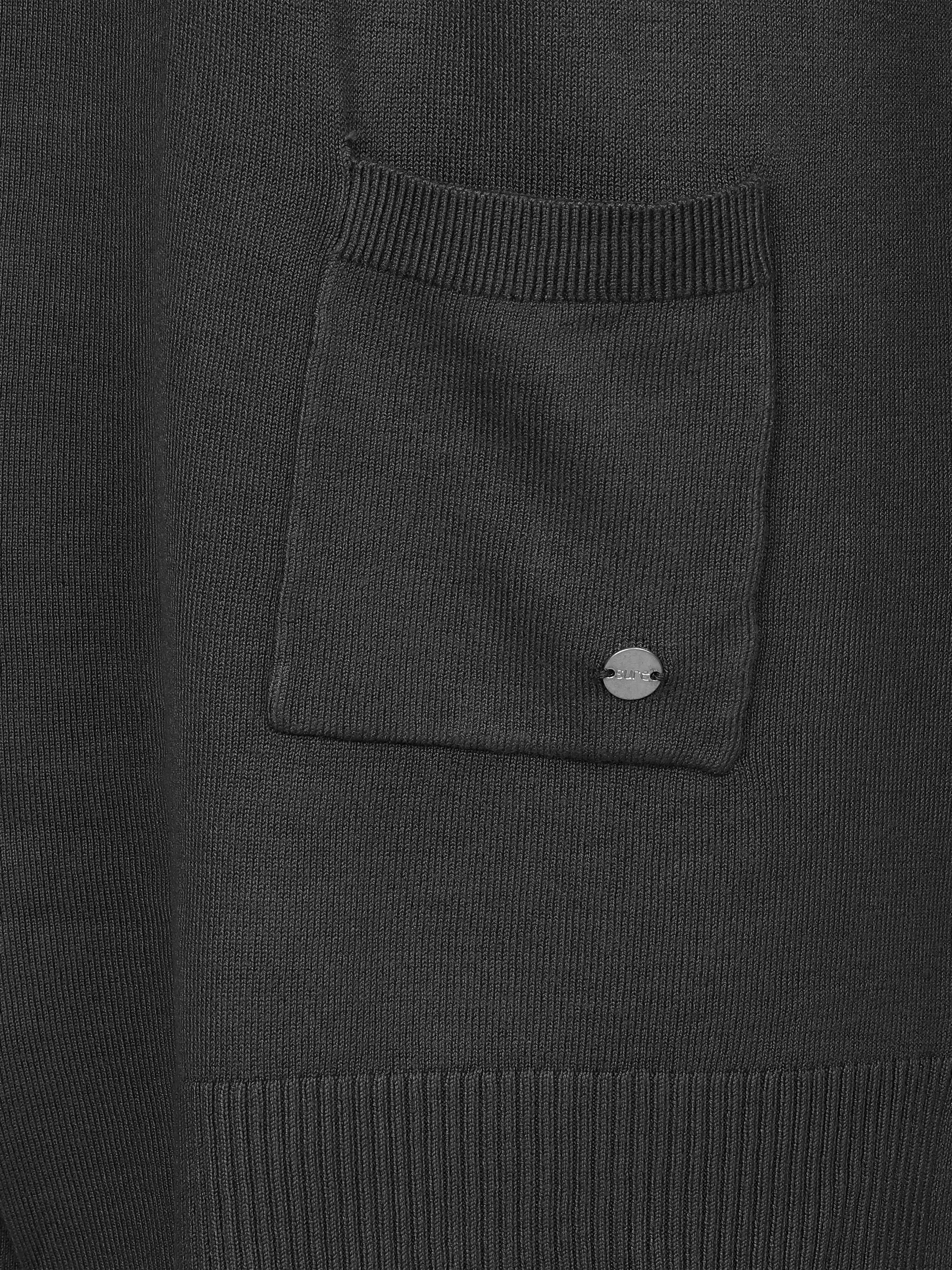 Sure Da-Cardigan offen Schwarz 900448 SCHWARZ 3