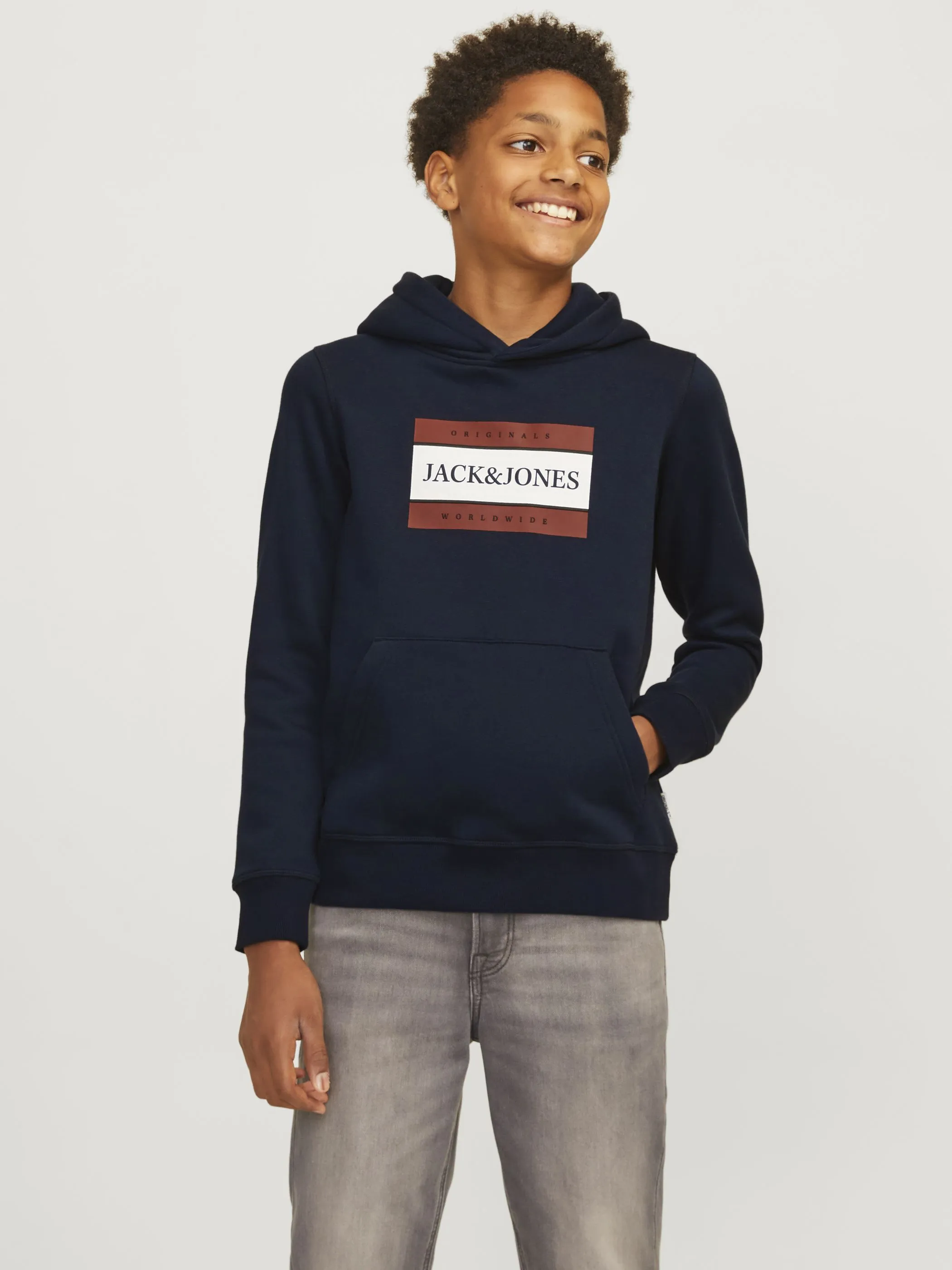 Jack&Jones Junior 12263243 JORFREDERIKSBERG BOX Schwarz 903619 175917