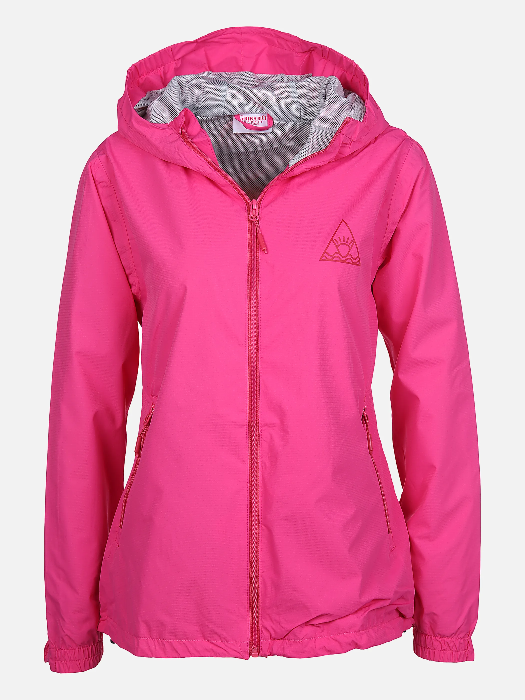 Grinario Sports Da-Regenjacke mit Kapuze Pink 862277 PINK 1