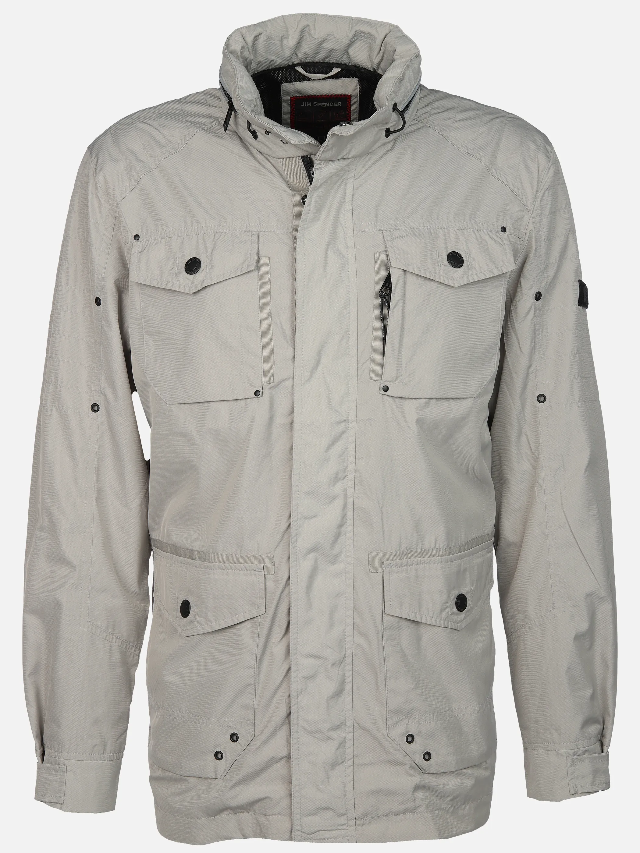 Jim Spencer He. Fieldjacke Cargo refelctive Grau 903536 STONE 1