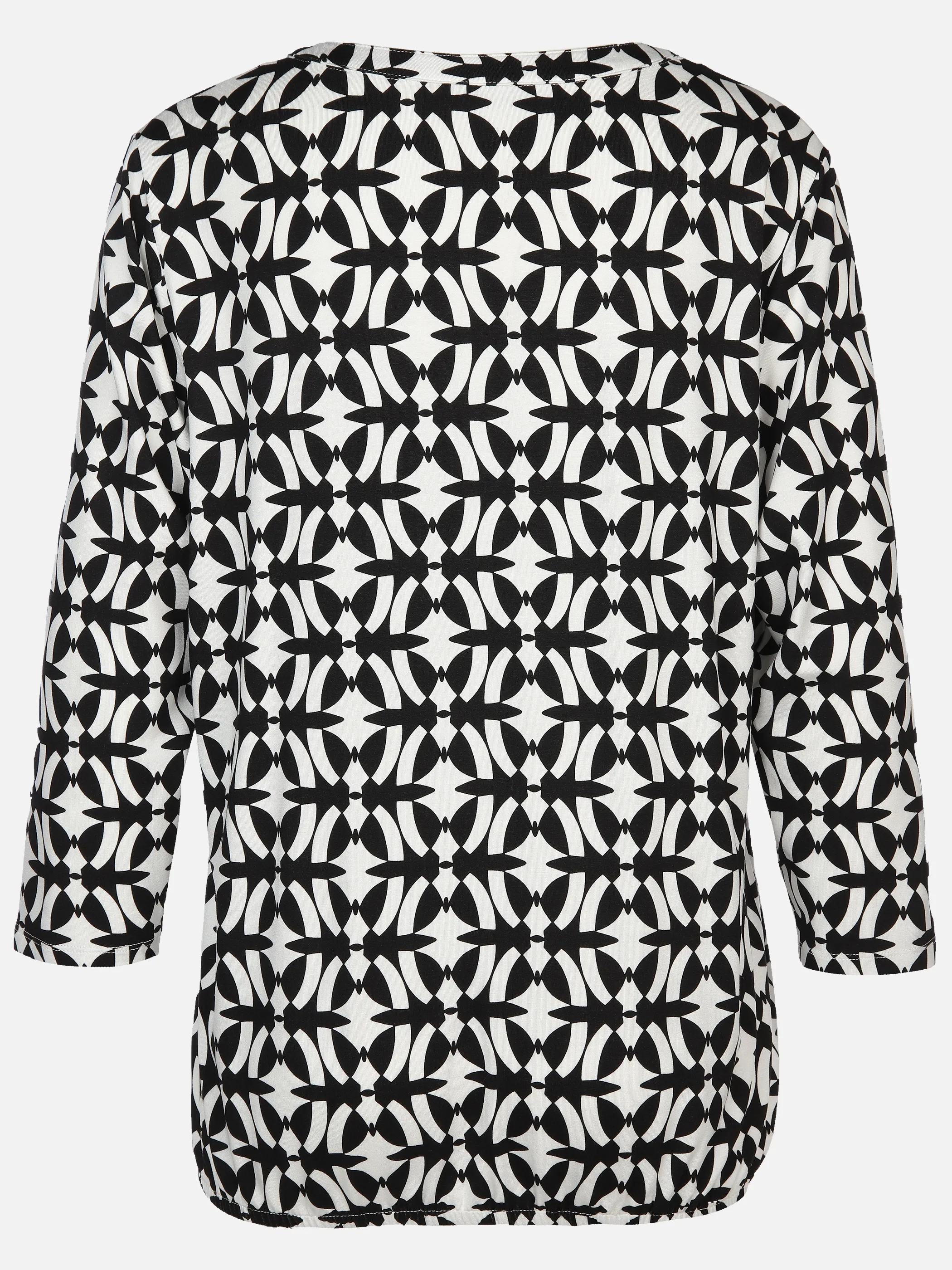 Lisa Tossa Da. Print-Shirt m. 3/4 Arm Schwarz 901360 GRAFIK 2