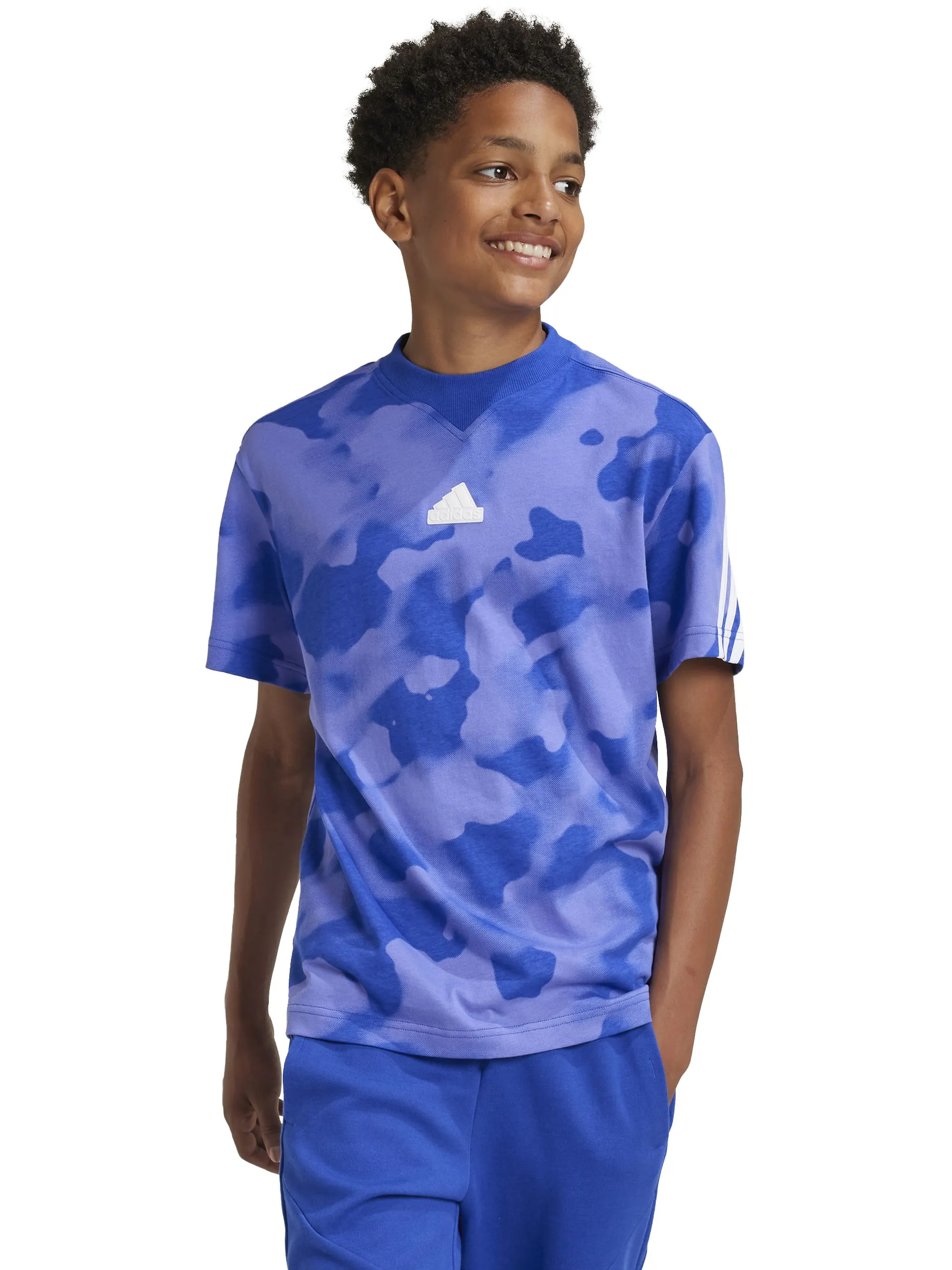 Adidas IX3647 TB-T-Shirt blau AOP Blau 901274 000 2