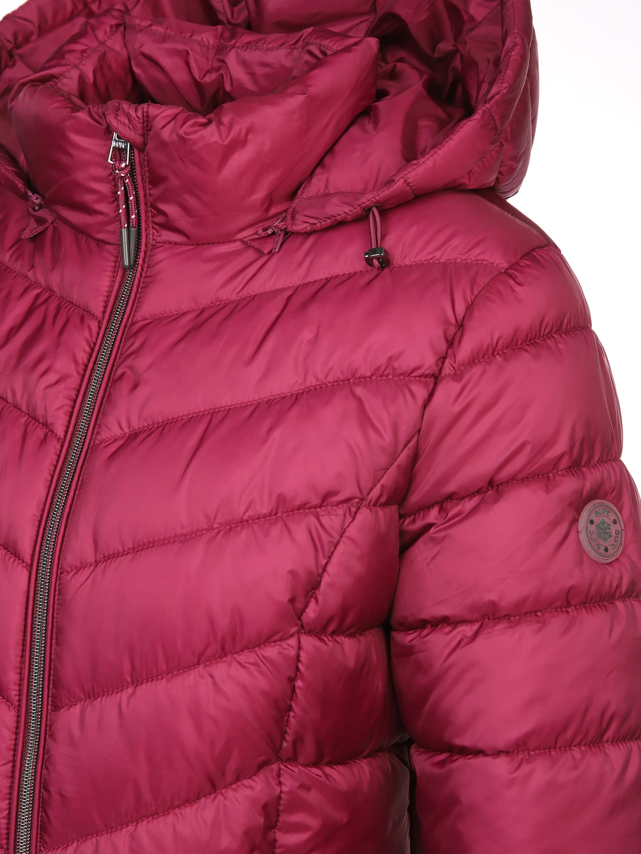 Sure Da-Steppjacke m. Kapuze Rot 896819 BEERE 4