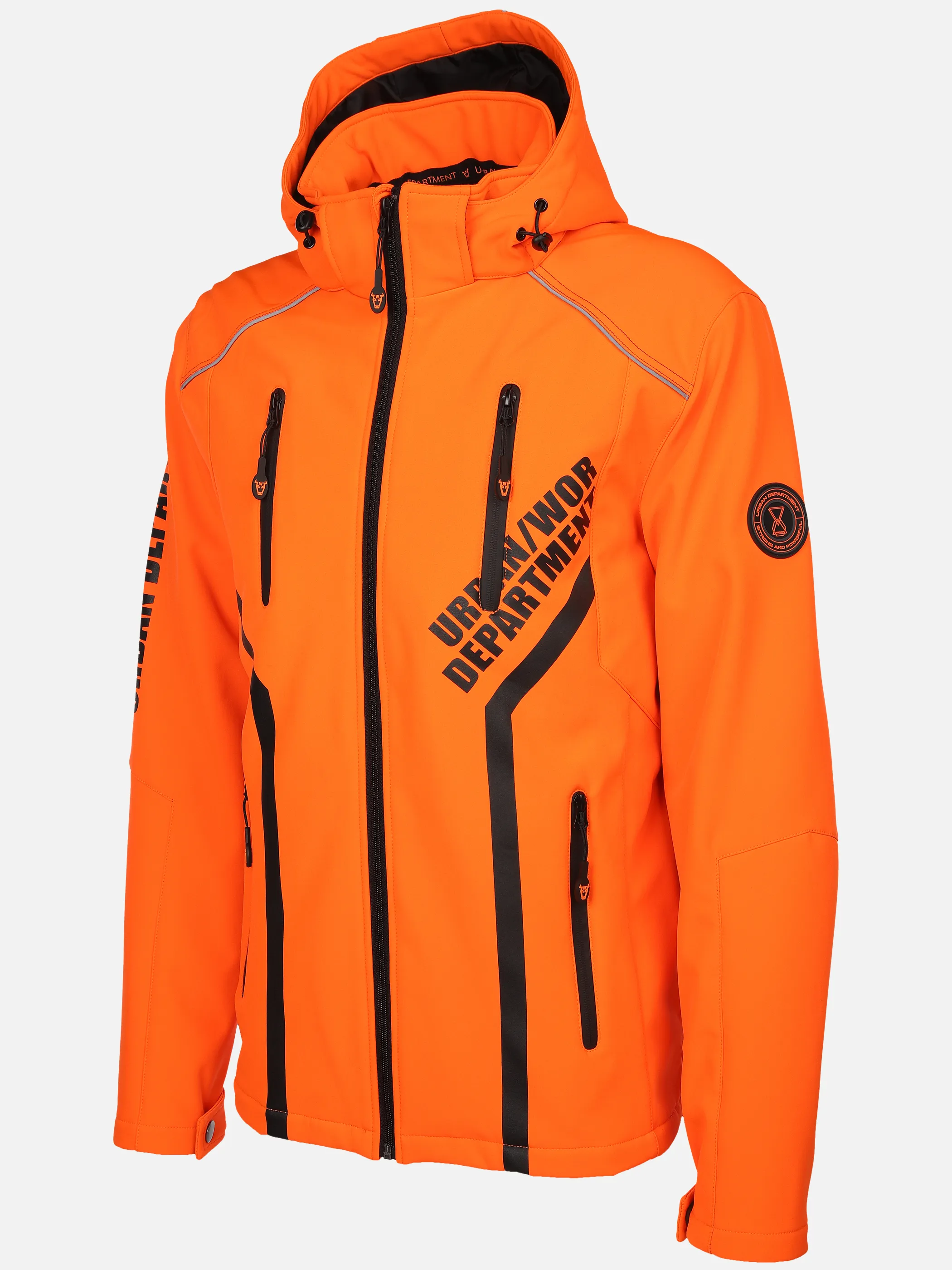 Worker He. Softshelljacke Kapuze Orange 848400 NEON ORANG 3