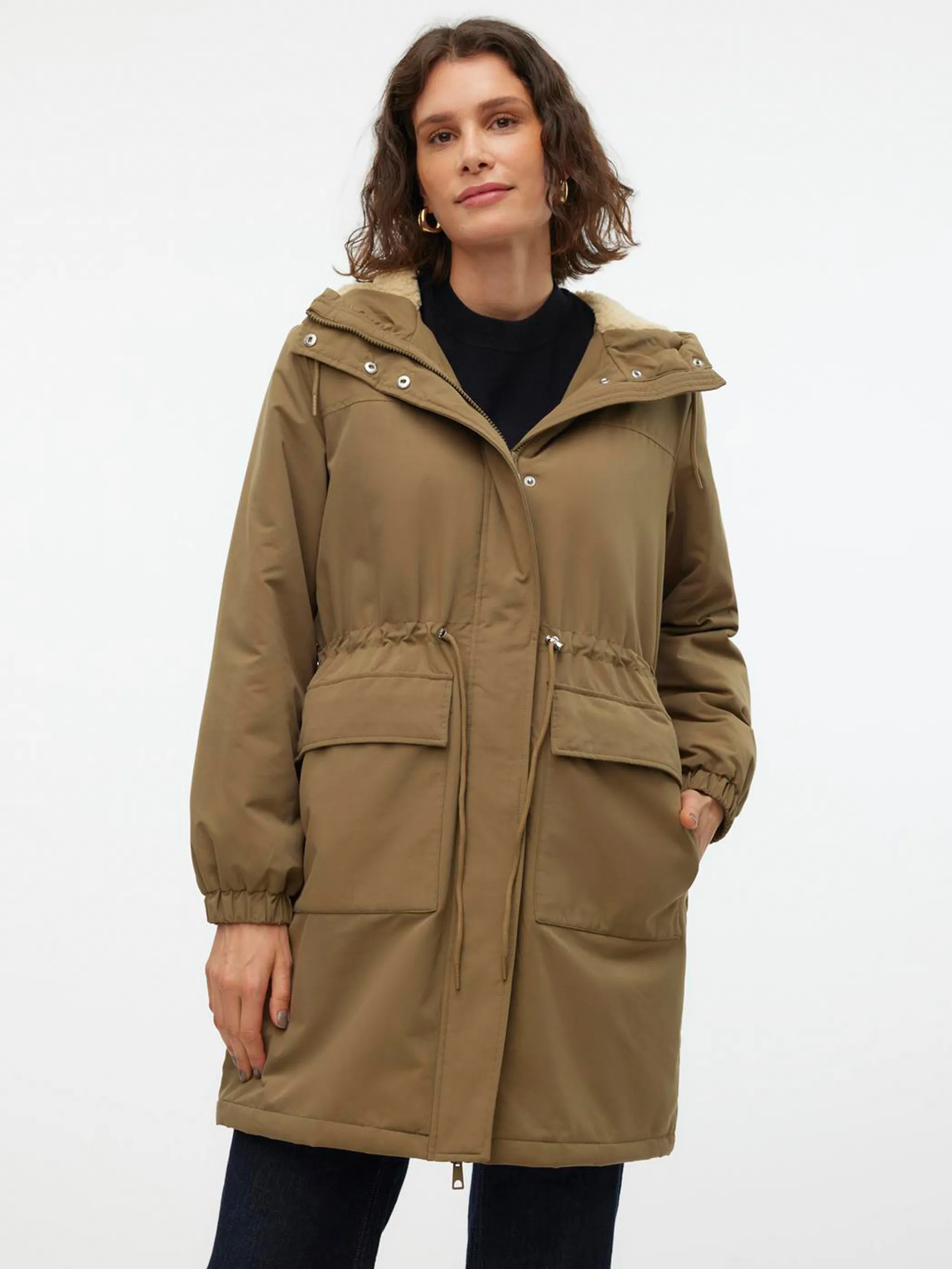 Vero Moda 10315330 VMALMA COAT Braun 898676 288096 3