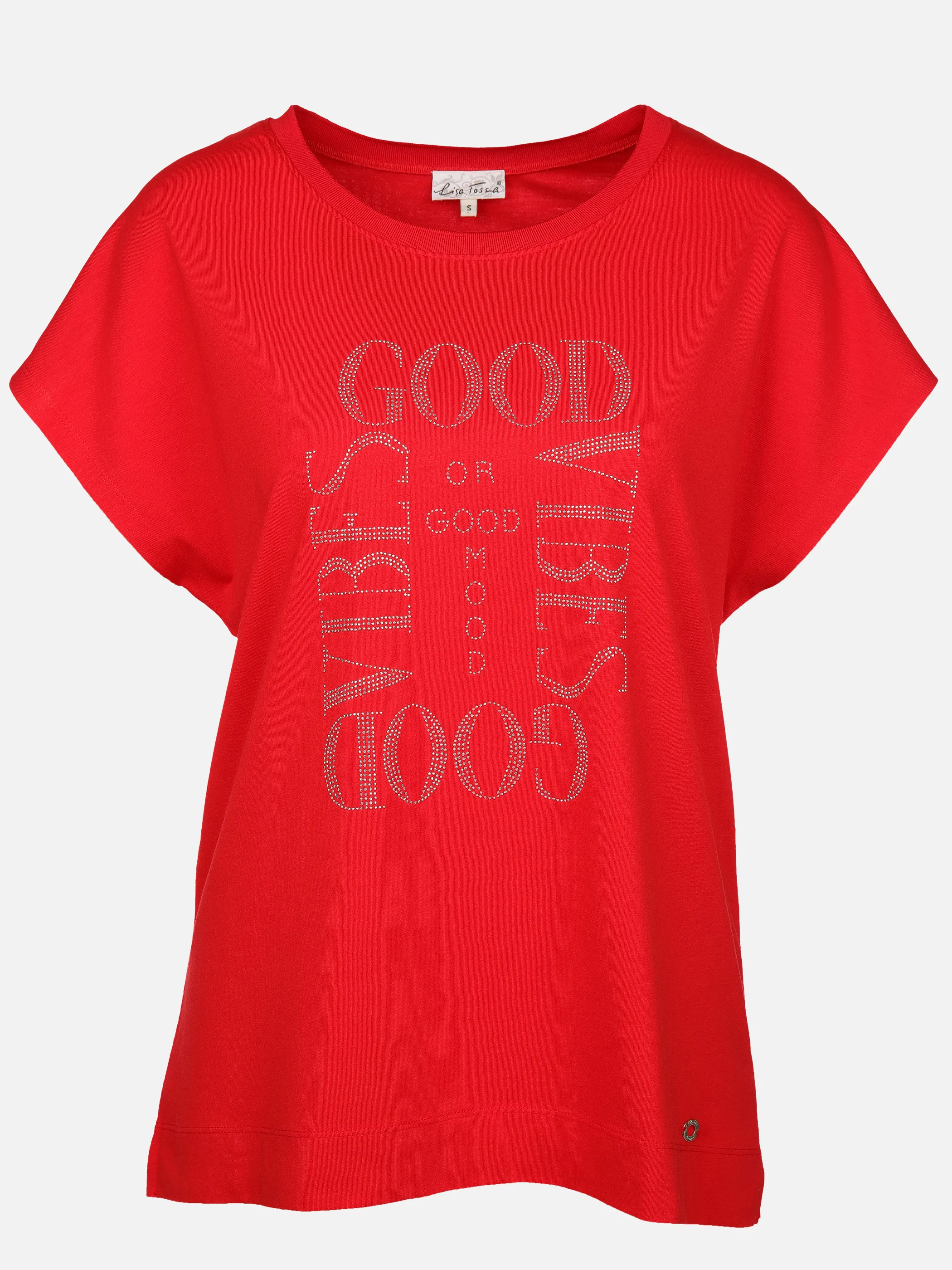 Lisa Tossa Da-T-Shirt m. Straßapplikation Rot 893032 RED 1