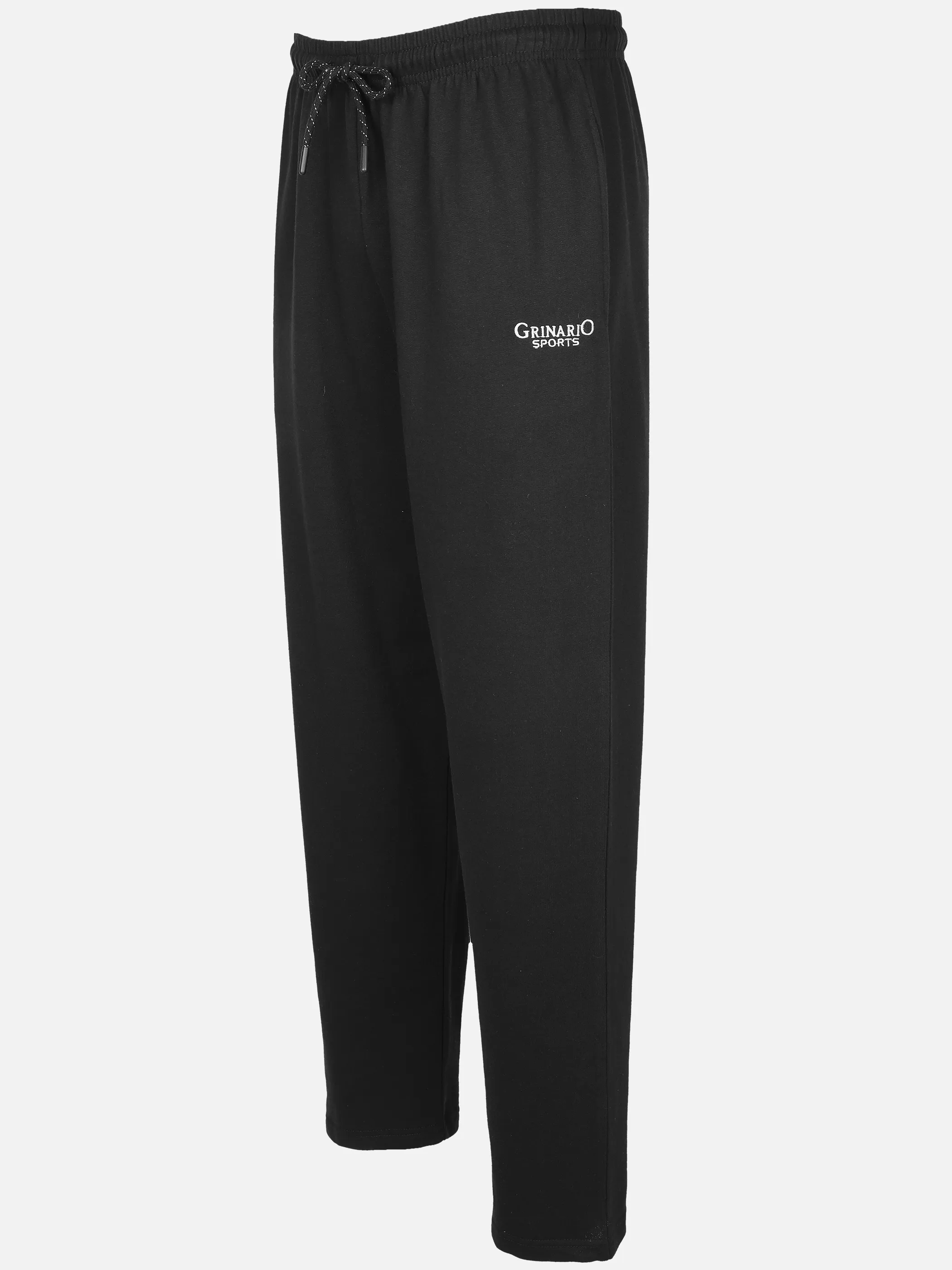 Grinario Sports He-Jogginghose offen Schwarz 899342 BLACK 3