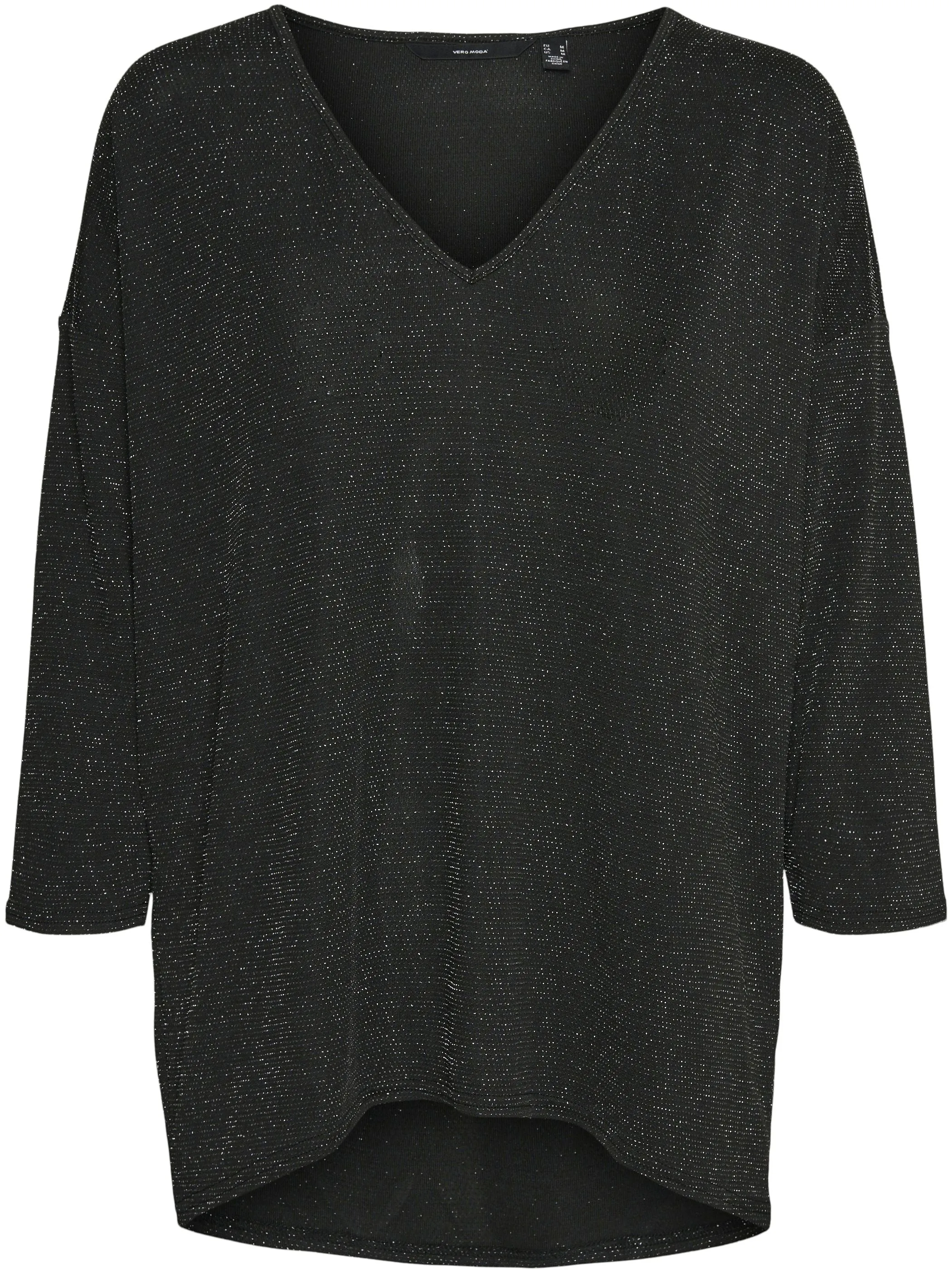 Vero Moda 10296890 VMKANVA 3/4 GLITTER V Schwarz 901307 177868001 1