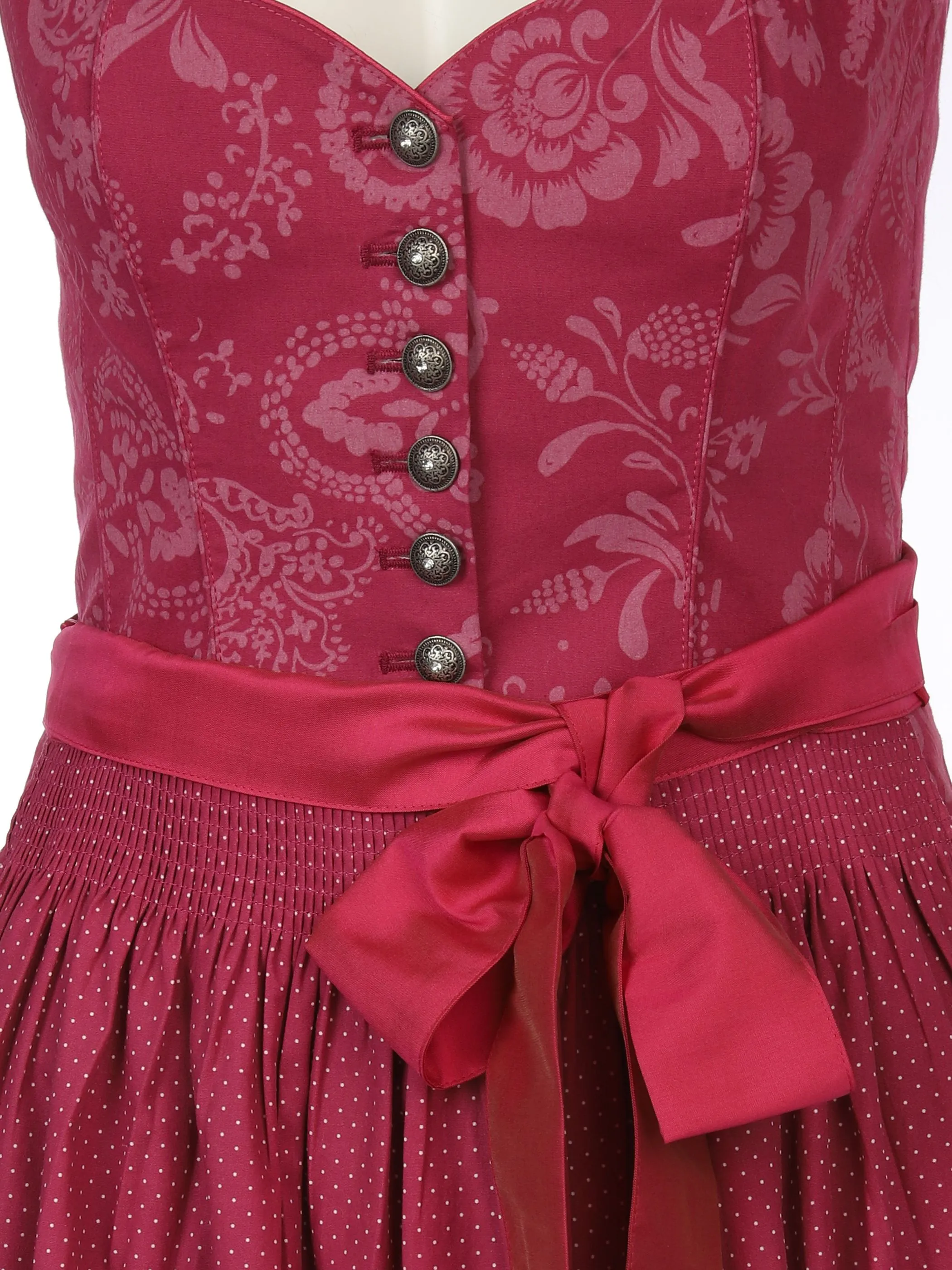 Wolperdinger Da-Dirndl Karoline Rot 899678 BEERE 3