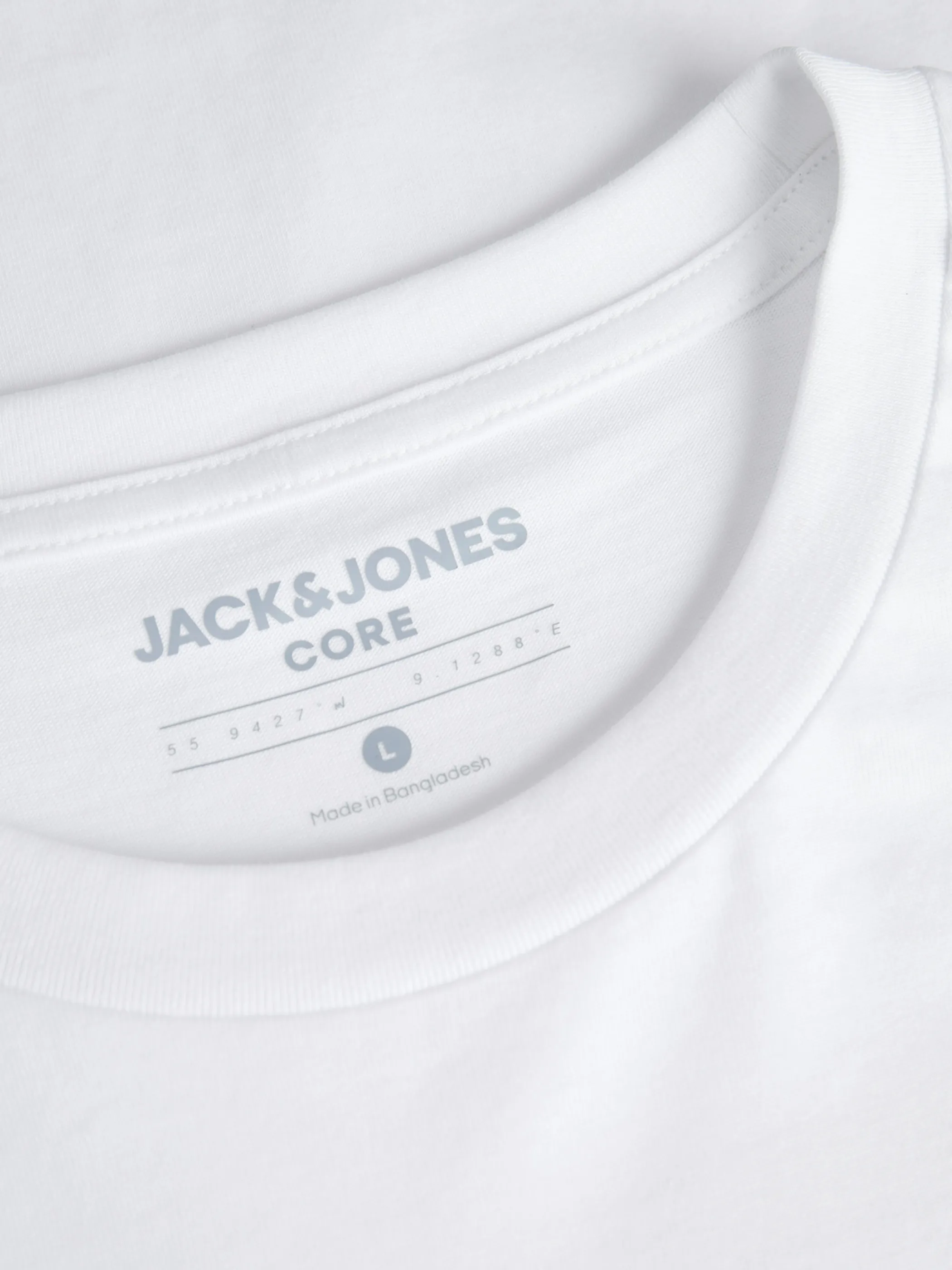 Jack Jones 12262340 JCOTONE PRINT TEE SS Weiß 898063 178074 3