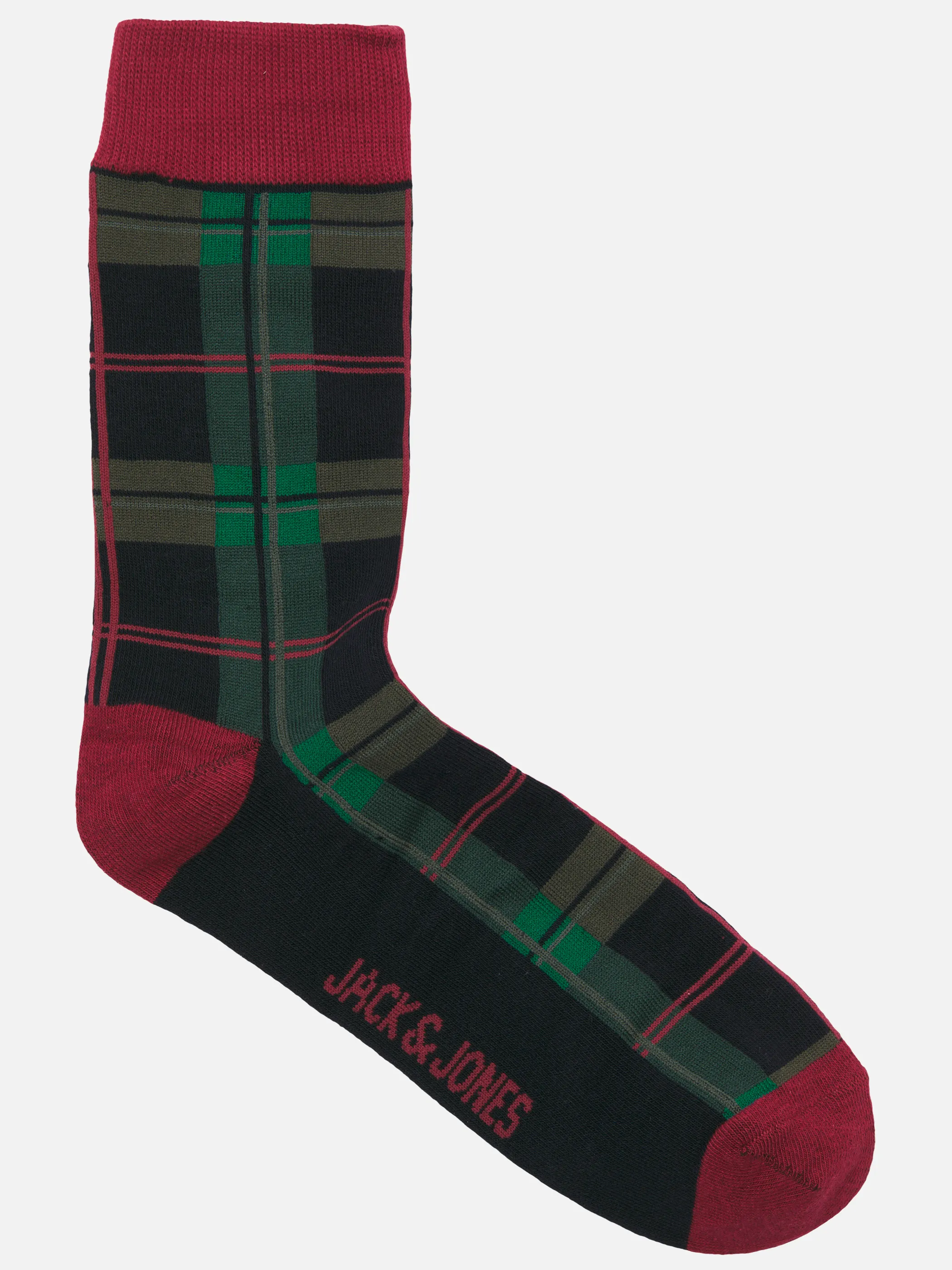 Jack Jones 12266765 JACXMAS CHECK GIFTBOX Rot 903282 299837001 3