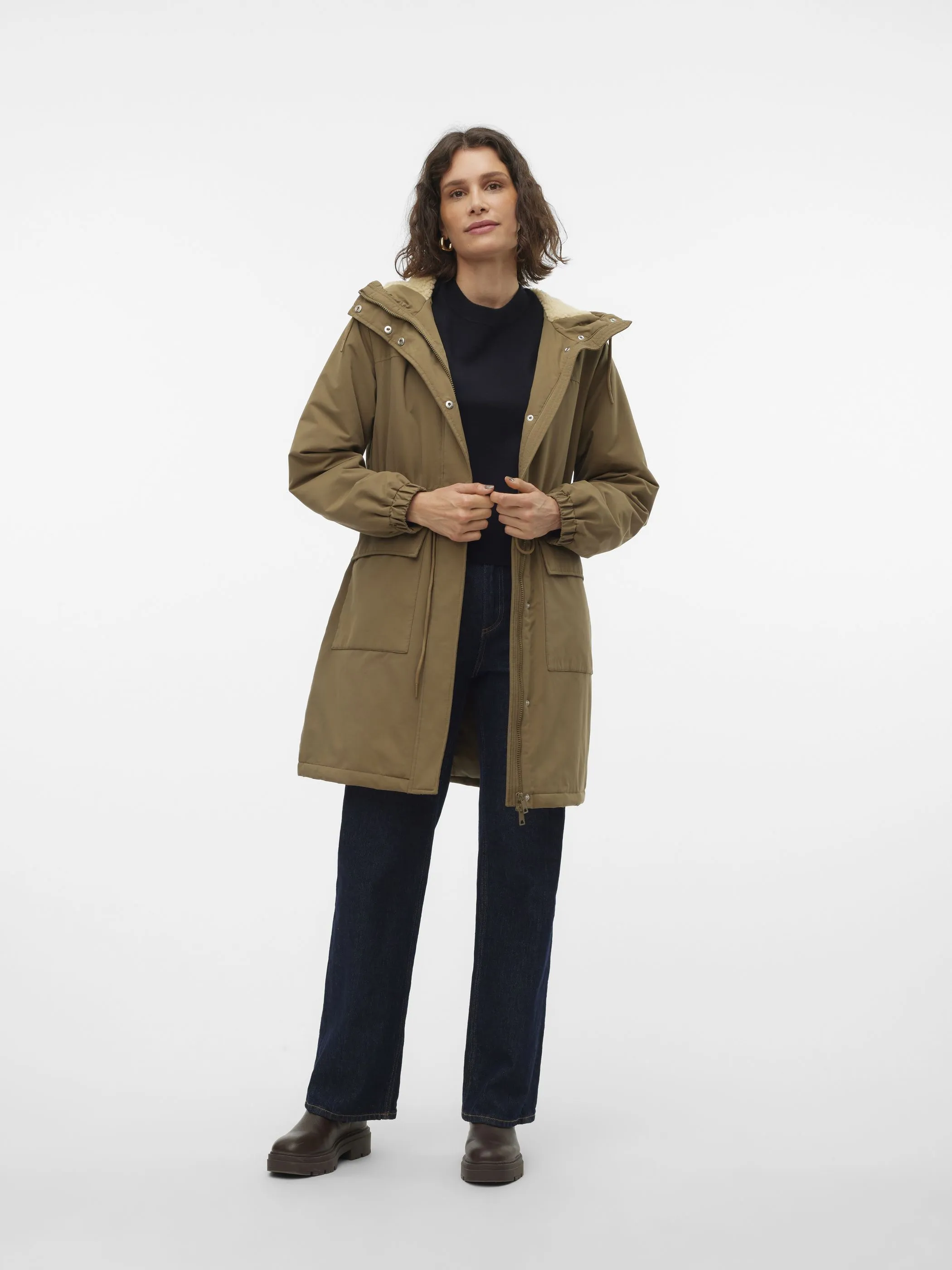 Vero Moda 10315330 VMALMA COAT Braun 898676 288096 5