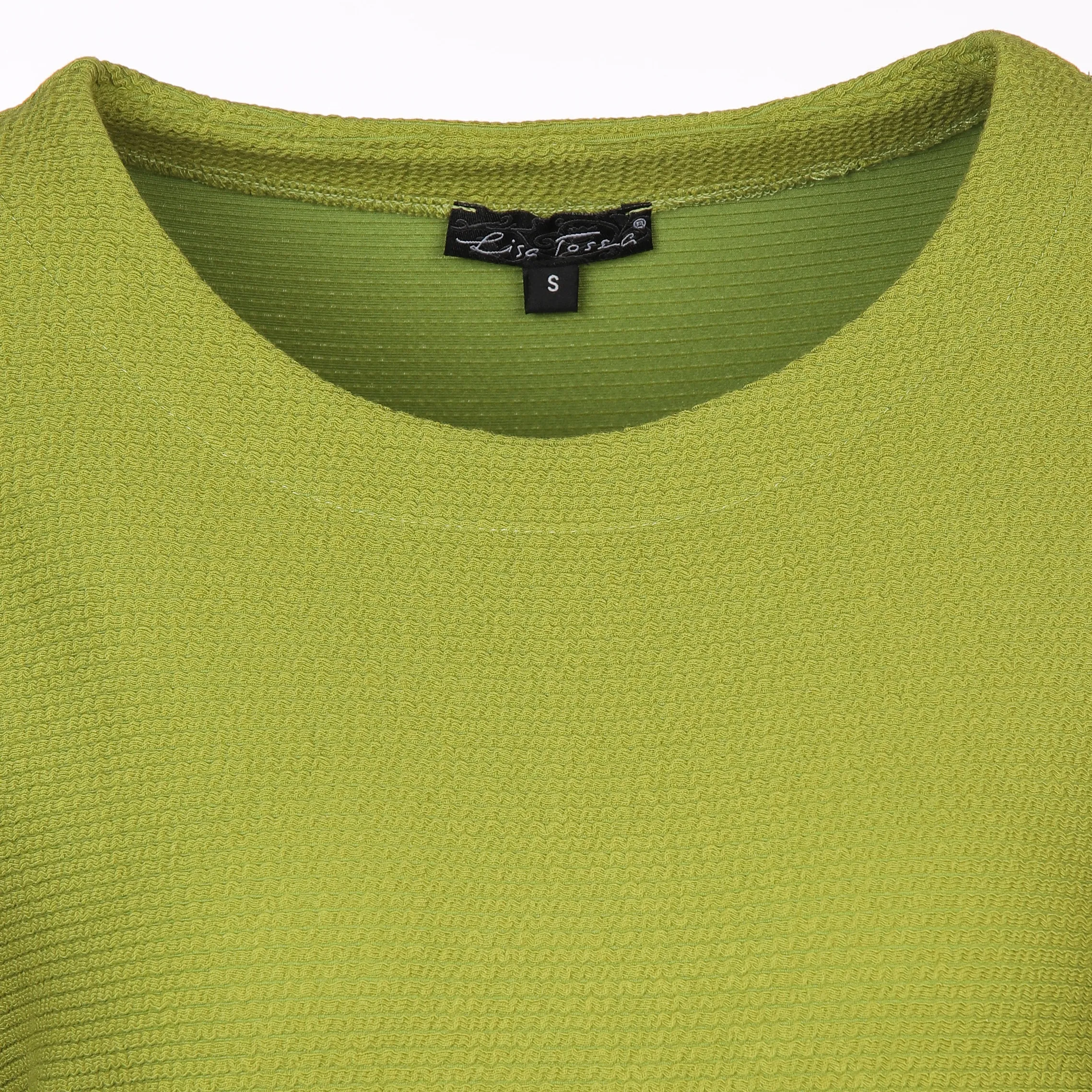 Lisa Tossa Da-Struktursweatshirt 1/1 Arm Grün 881767 MOOS 3