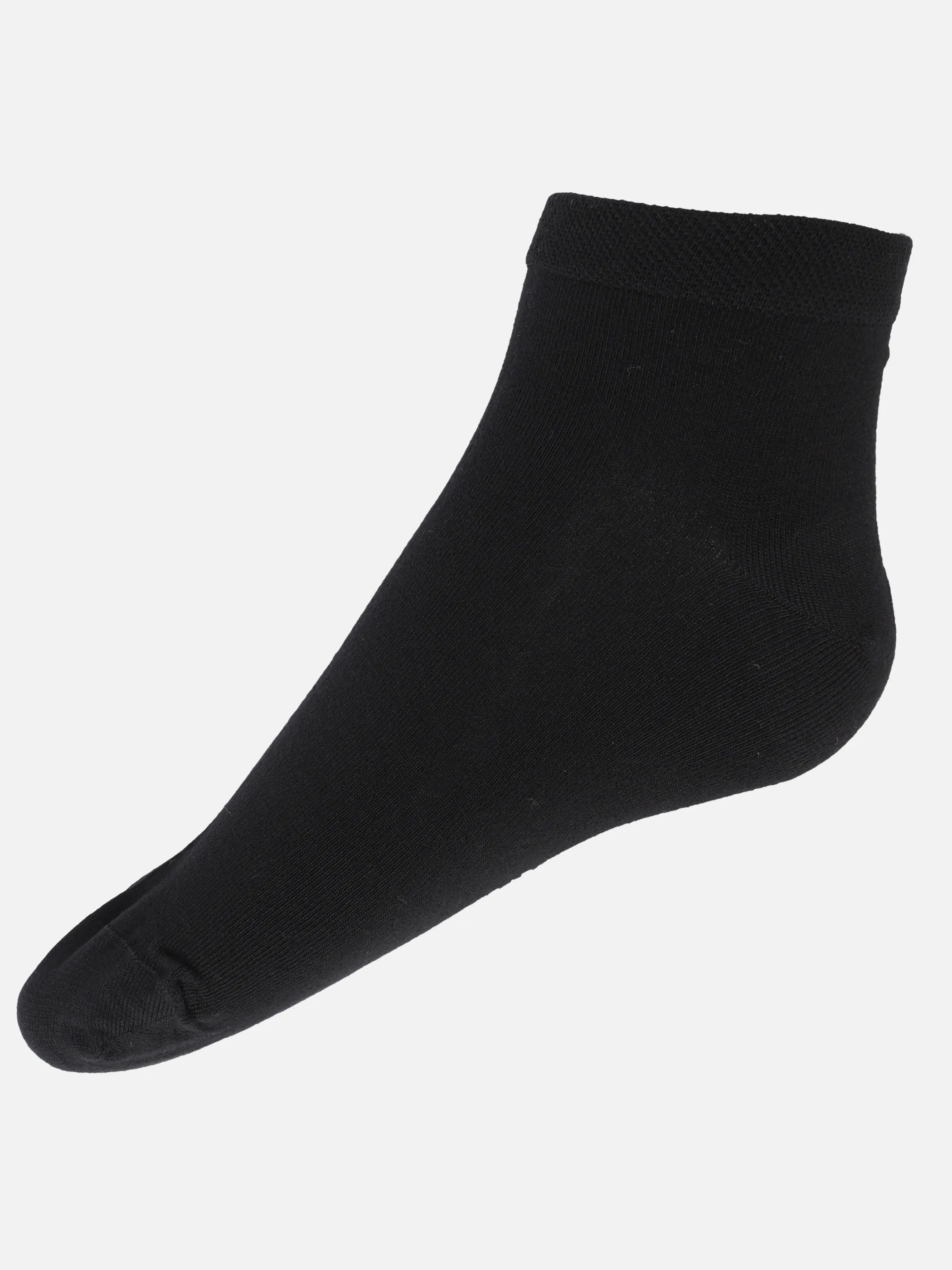 He. Bambuskurzschaftsocken 2er Schwarz 900266 SCHWARZ 1