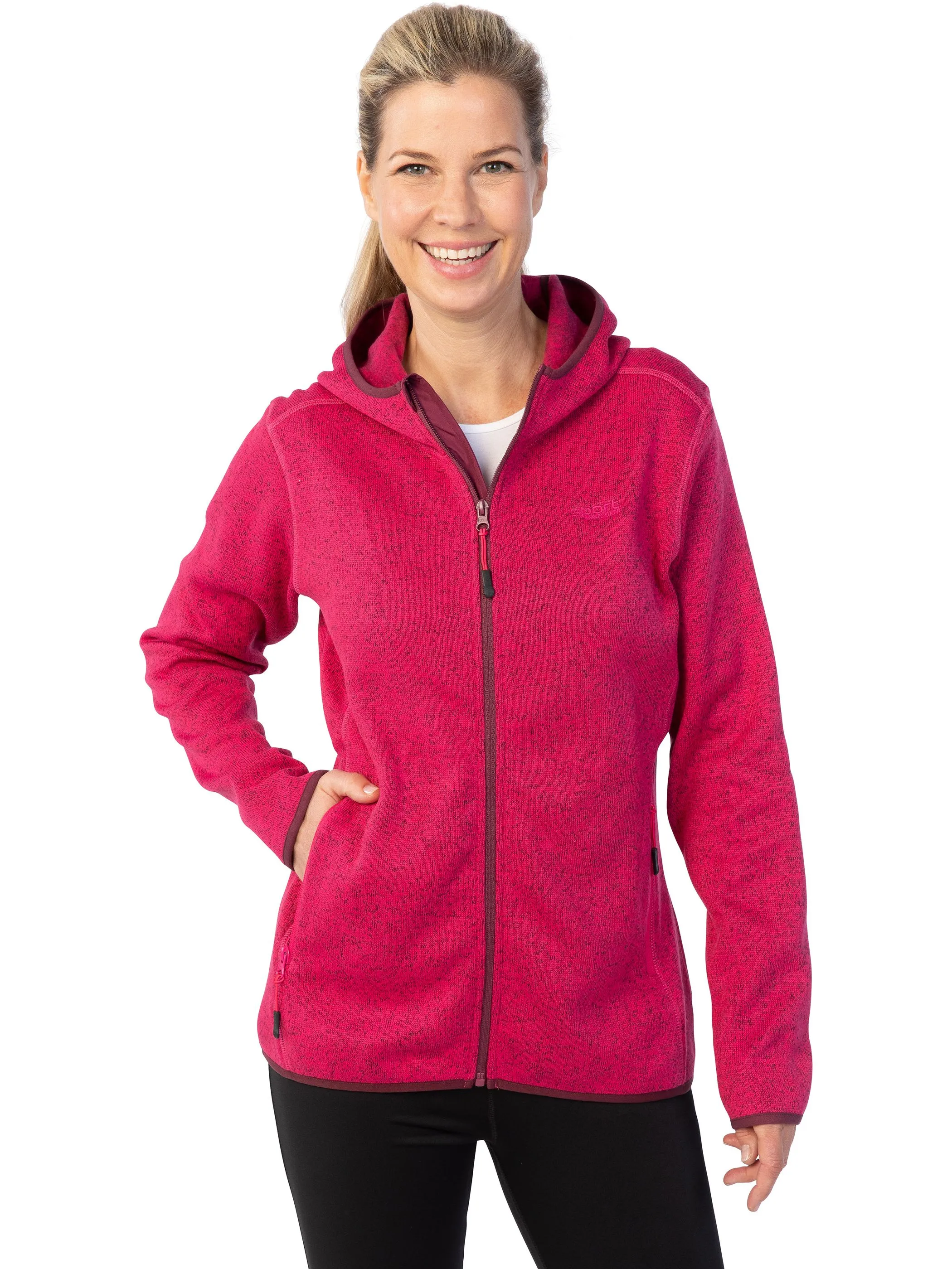 Stooker Athletic 02830230003743 Da. Sweat heavy Pink 888726 3743 1