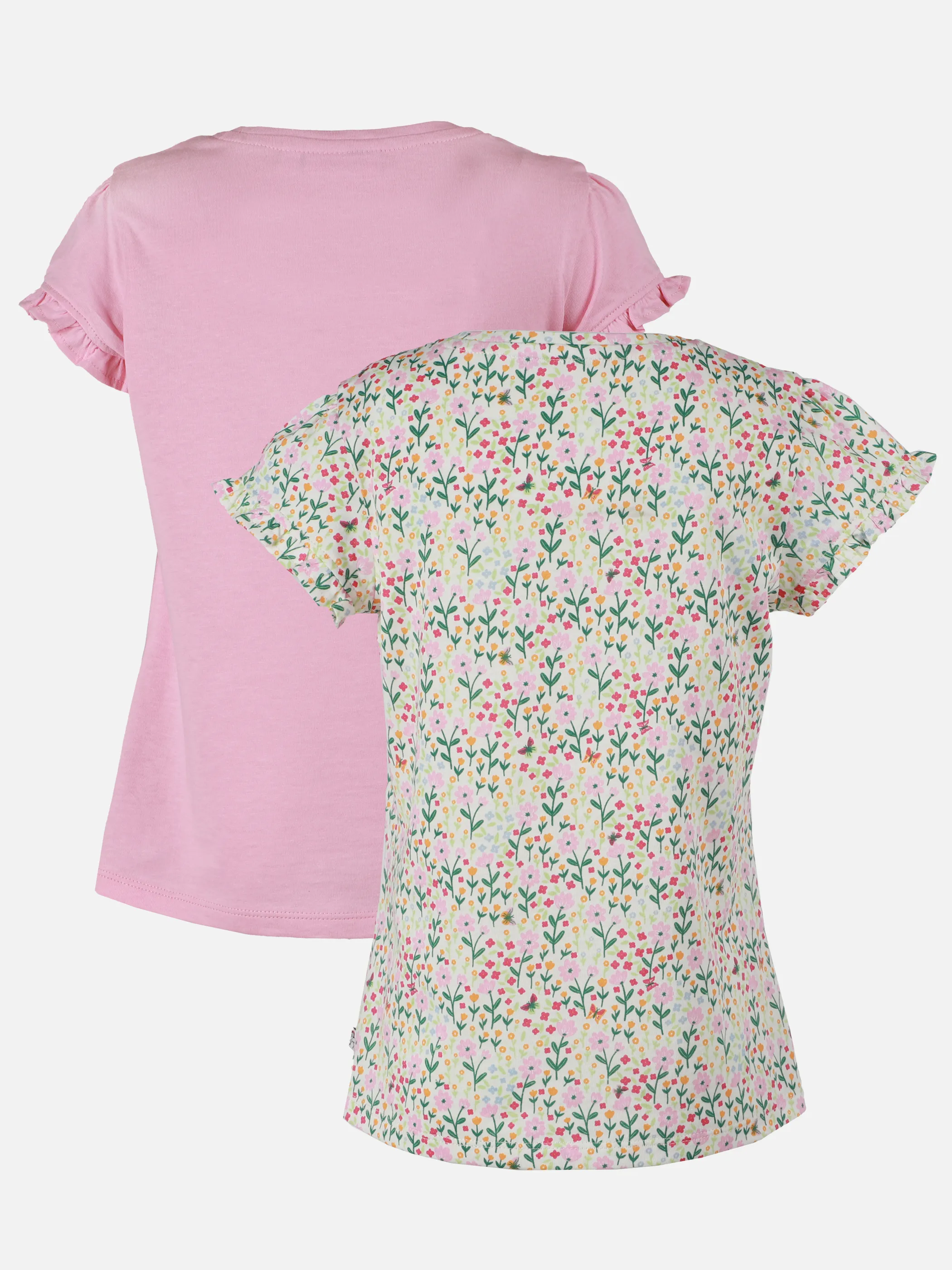 Stop + Go KM 2er Pack T-shirts mit Einhornprint/Blumen AOP Bunt 905428 BUNT 2