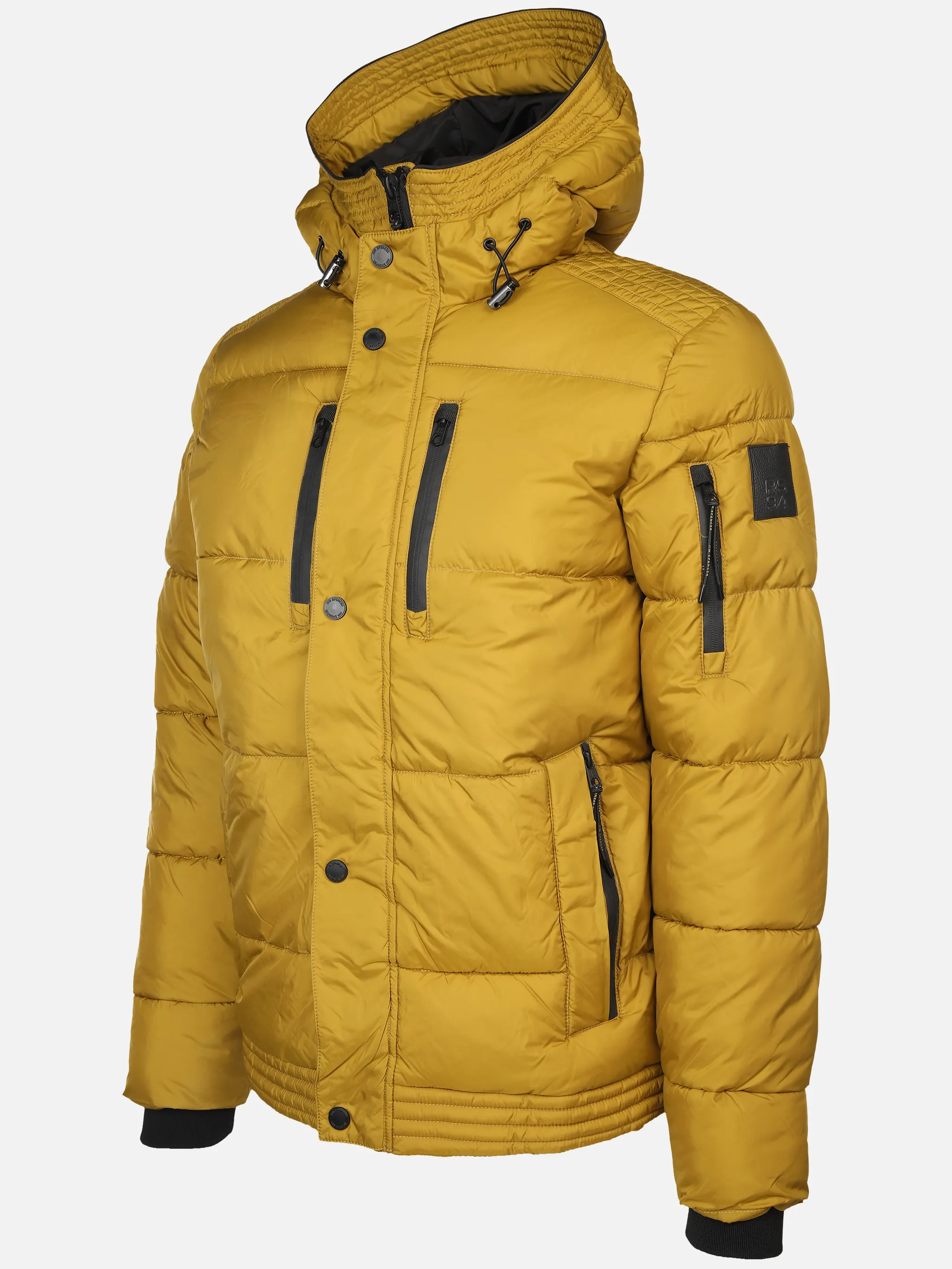 Jim Spencer He. Steppjacke Kapuze Gelb 897311 LEMON 3