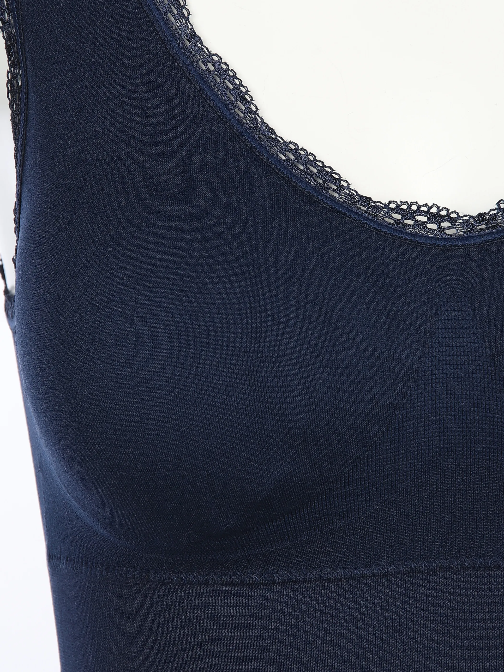 Sure Da. Bustier Seamless Blau 897633 NAVY 3