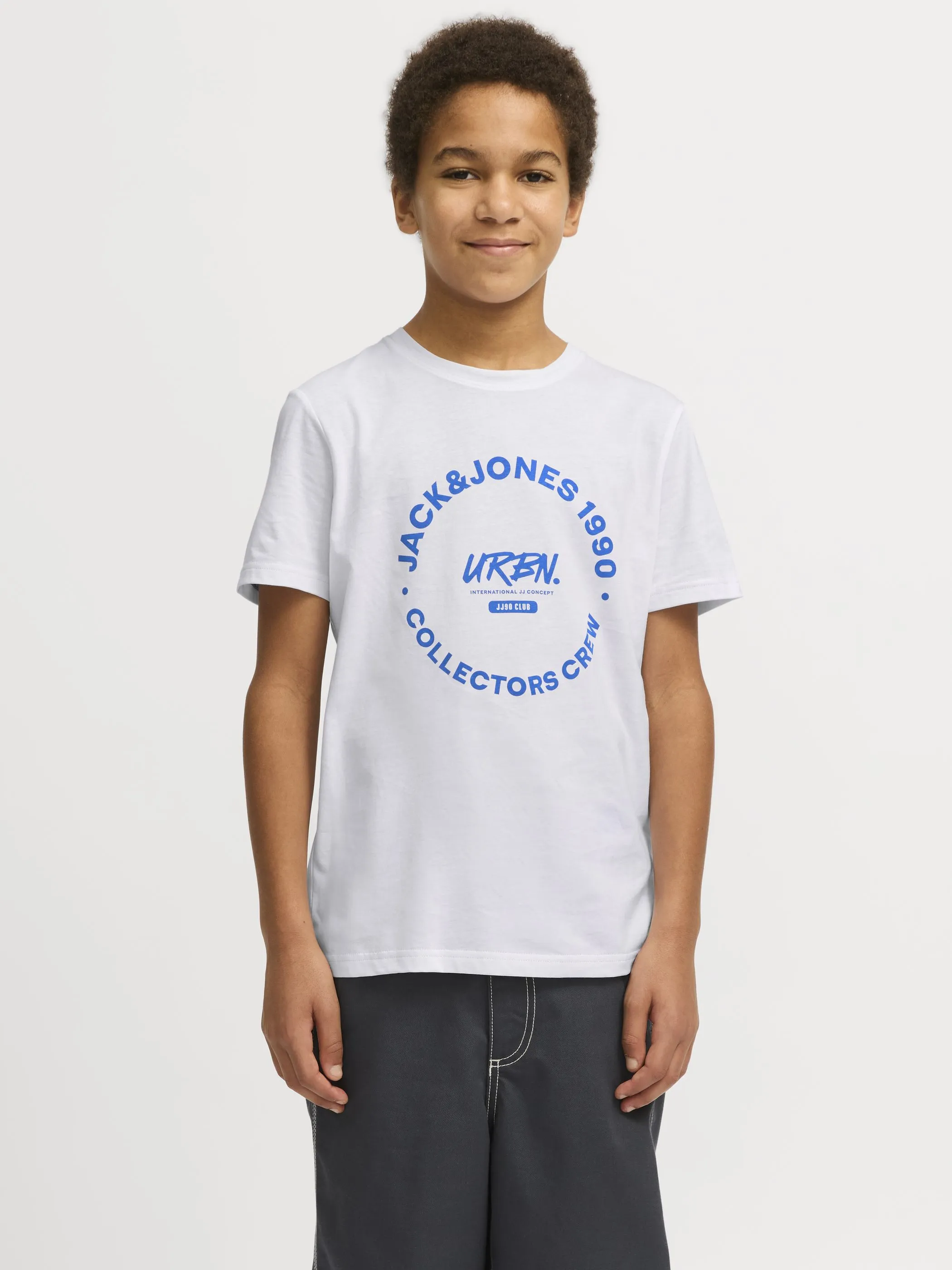 Jack&Jones Junior 12270001 JJSIMON TEE SS CREW N Weiß 904157 178074001 5