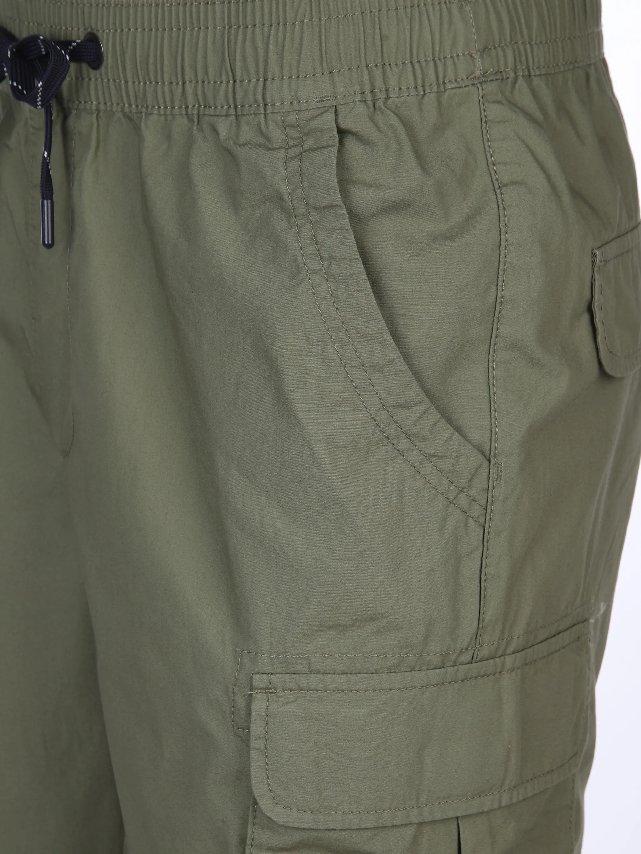 Jim Spencer He. Cargoshort Papertouch Oliv 895133 KHAKI 4