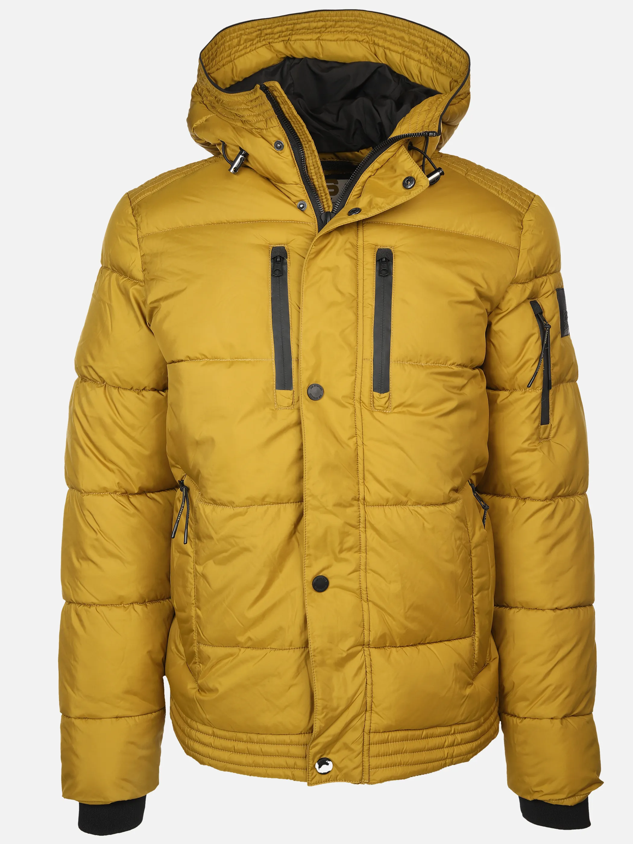 Jim Spencer He. Steppjacke Kapuze Gelb 897311 LEMON 1