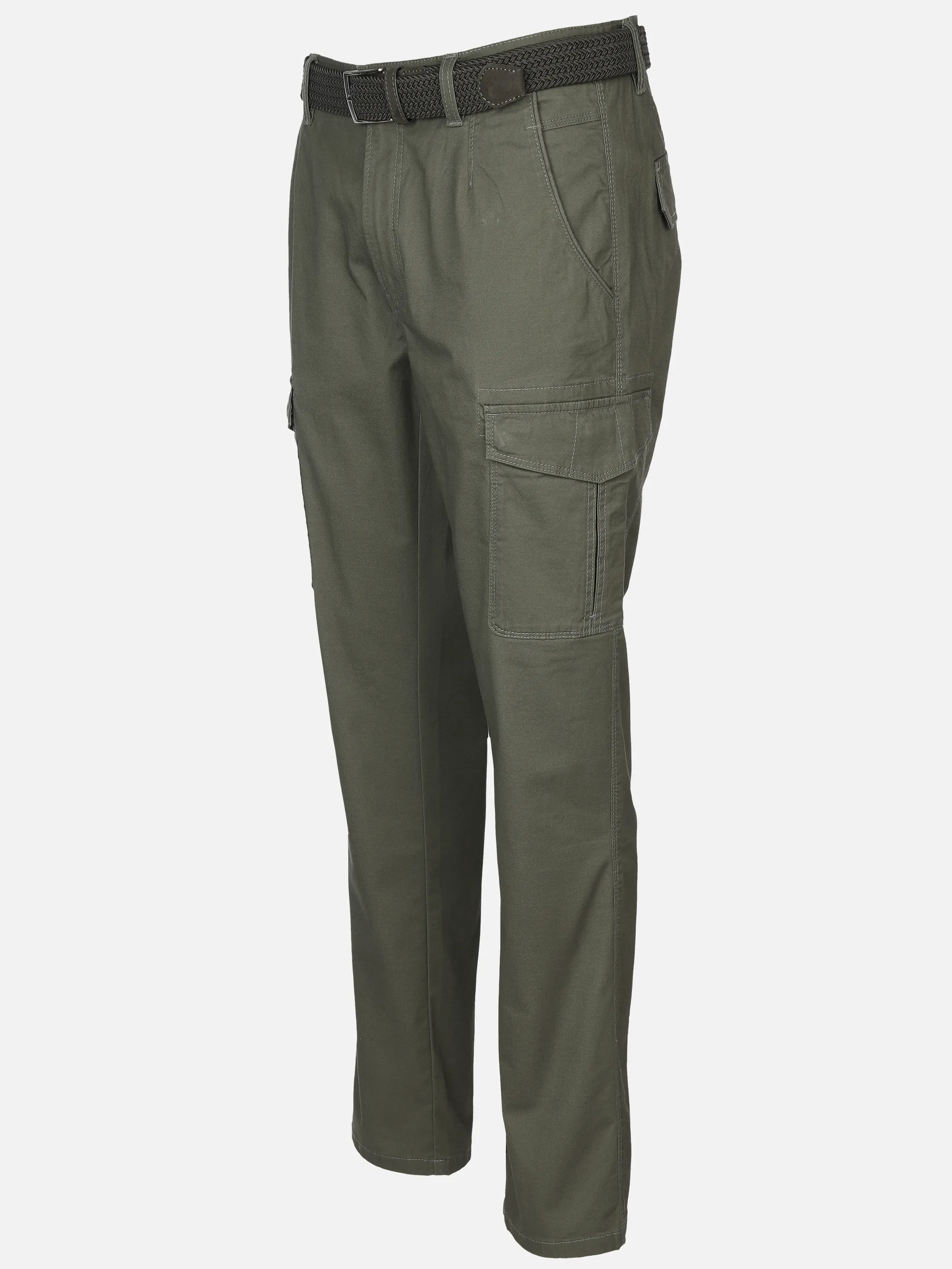 Jim Spencer He. Cargohose Premium Oliv 899307 KHAKI 3