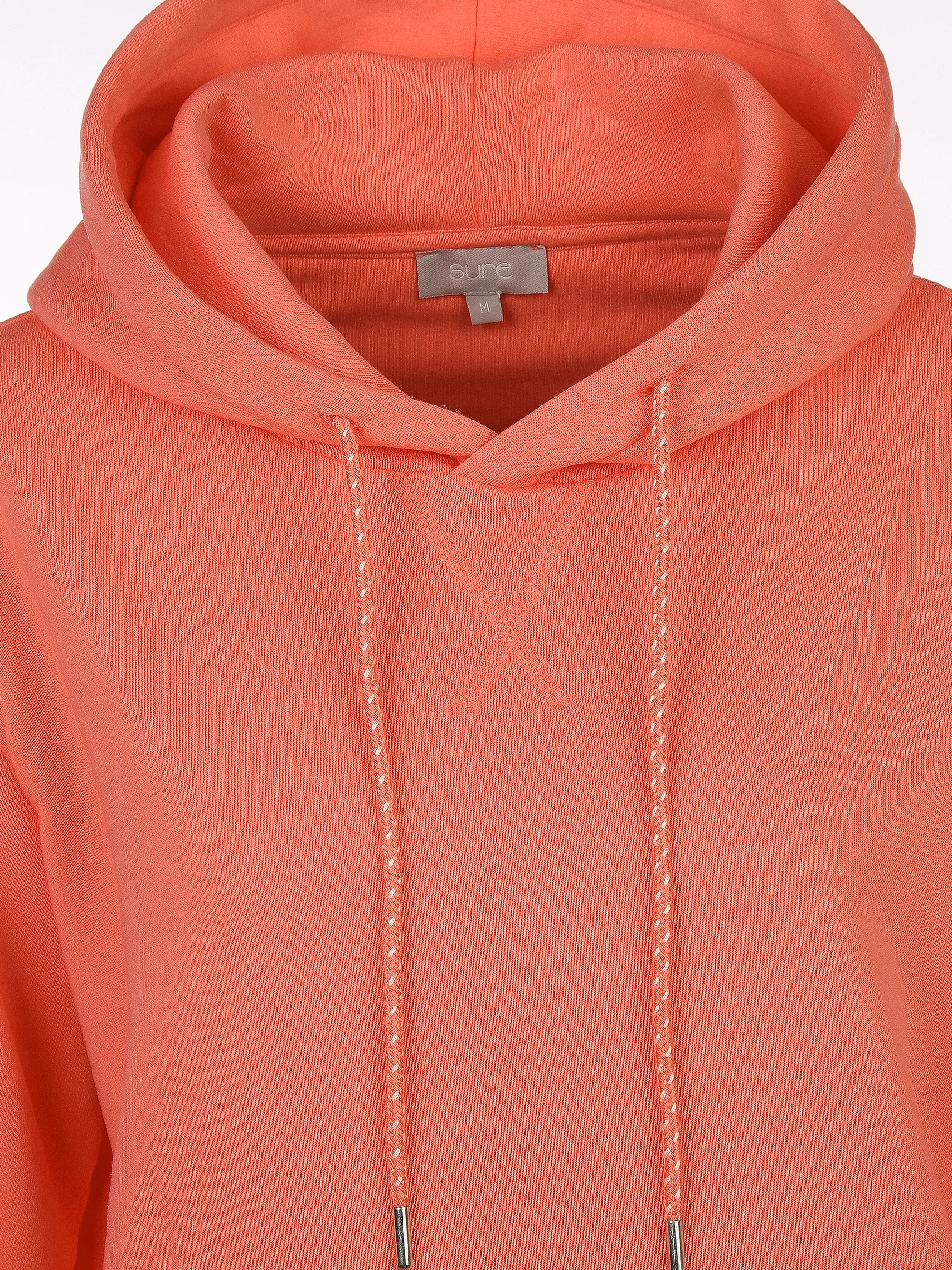 Sure Da-Kapuzen-Sweatshirt Orange 889311 LACHS 3