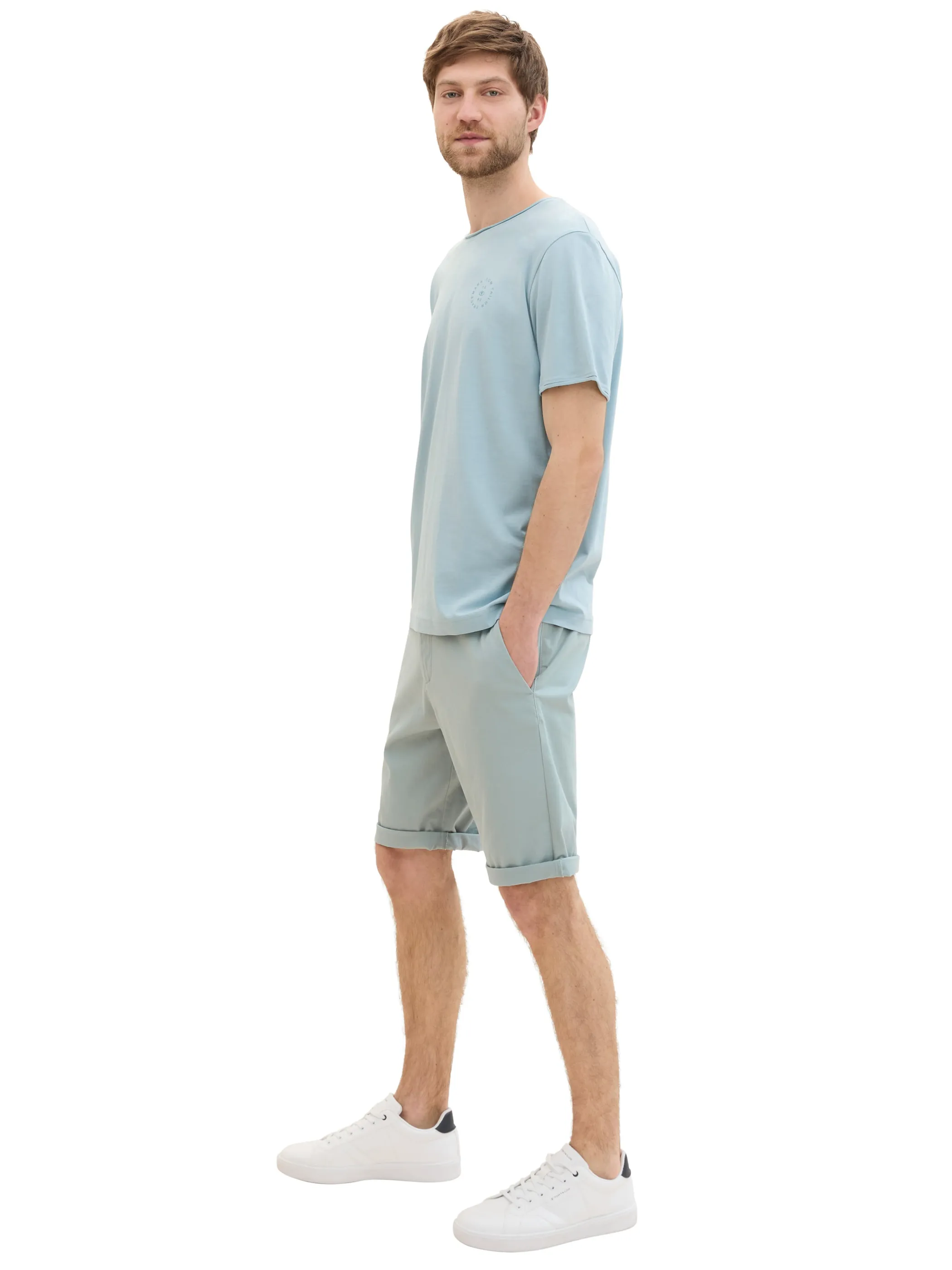 Tom Tailor 1043529 regular chino shorts Grau 895626 27475 3