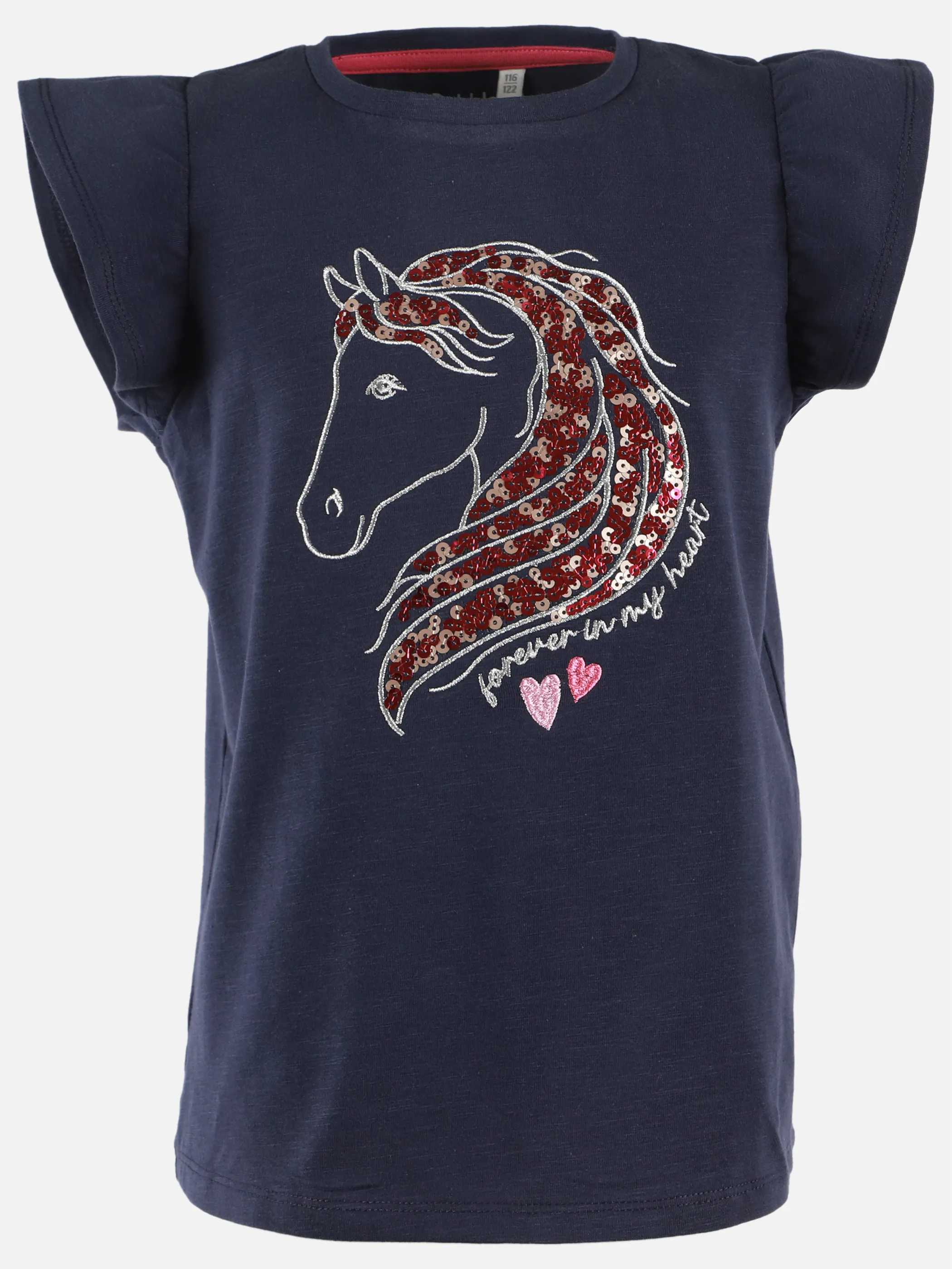 Bubble Gum KM T-Shirt mit Einhornprint in Navy Marine 905949 NAVY 1