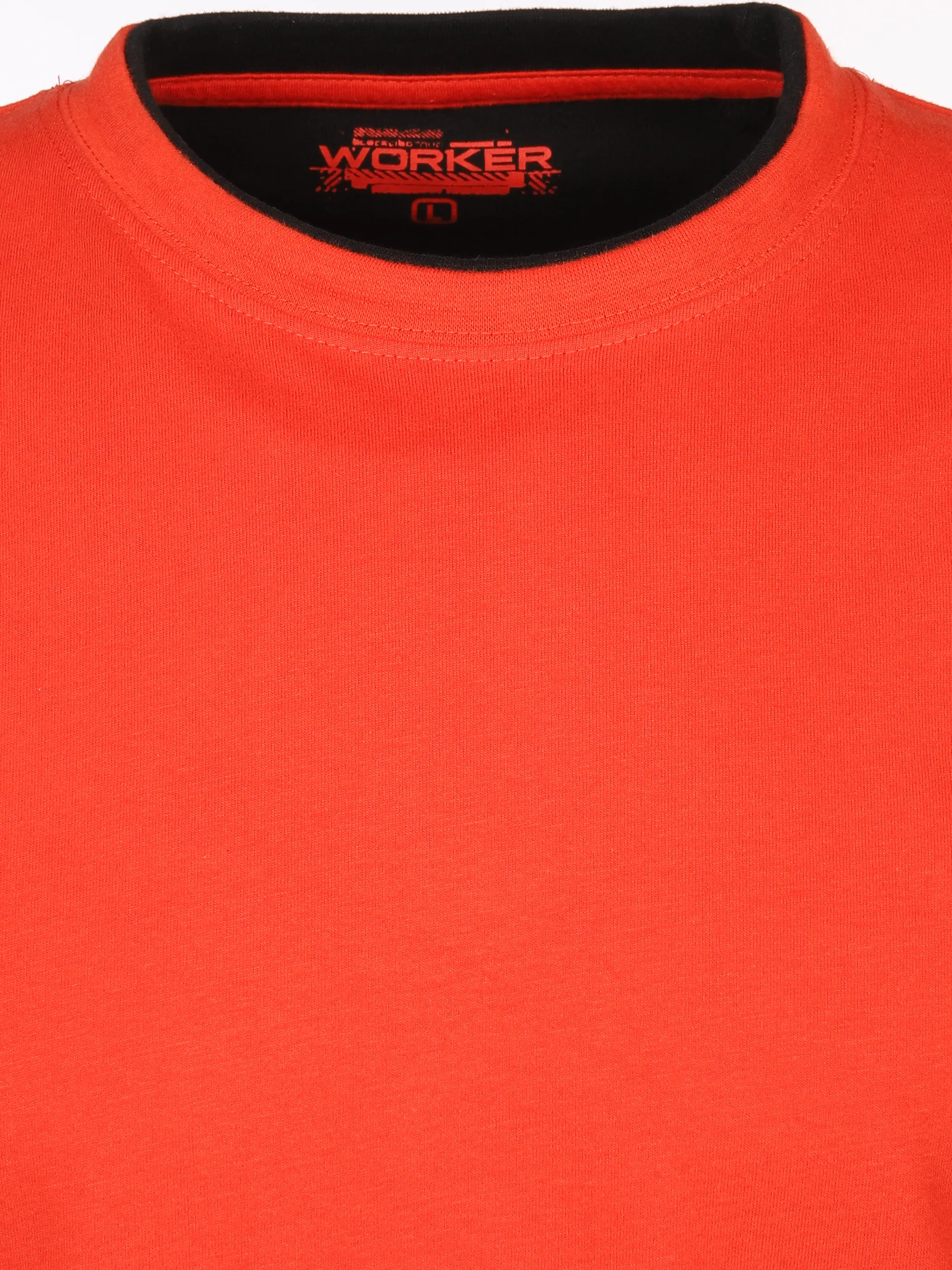 Worker He. T-Shirt 1/1 Arm Orange 898411 NEON ORANG 3