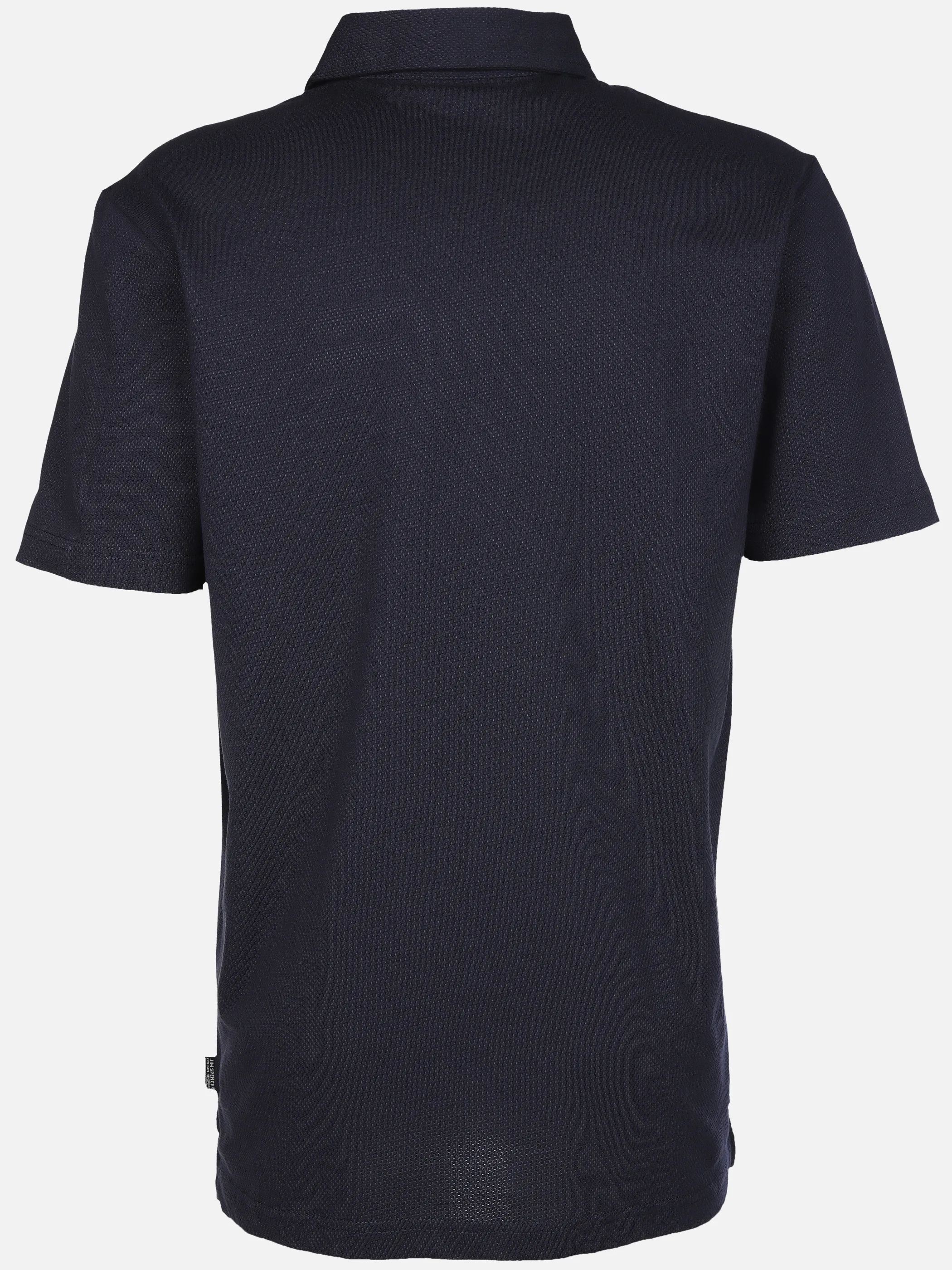 Jim Spencer He. Poloshirt 1/2 Arm waffle Blau 906743 NAVY 2