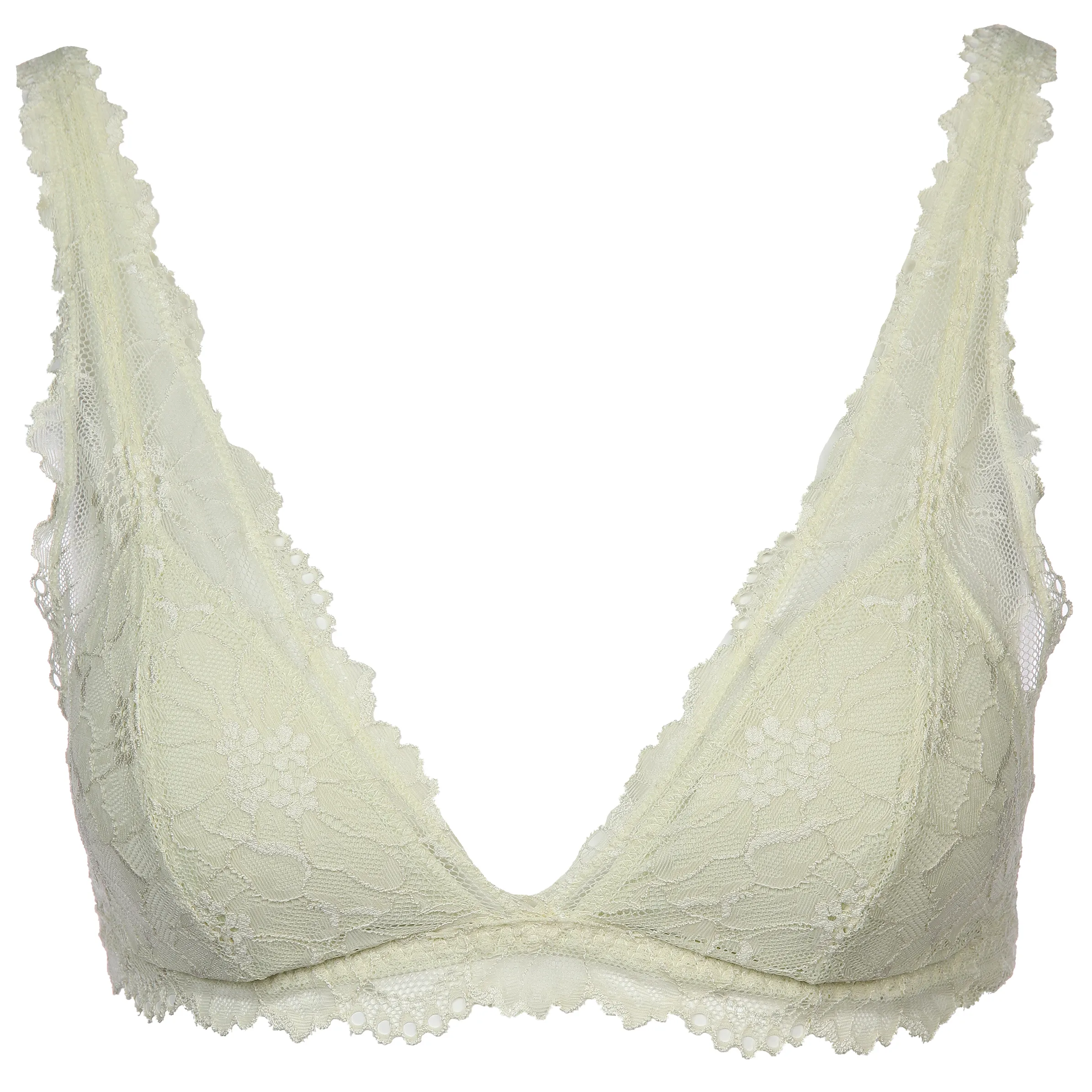 Sure Bralette BH ohne Bügel mit Spi Grün 875638 ALOE WASH 1