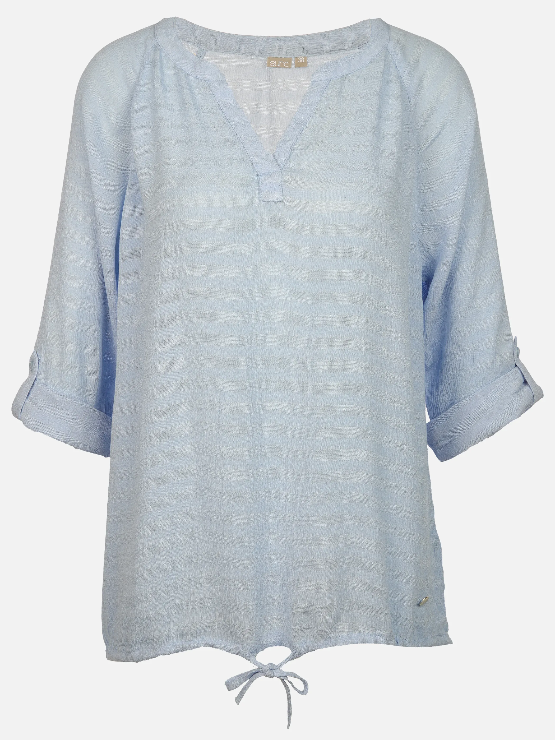 Sure Da-Seersucker-Bluse Blau 905172 BLAU 1