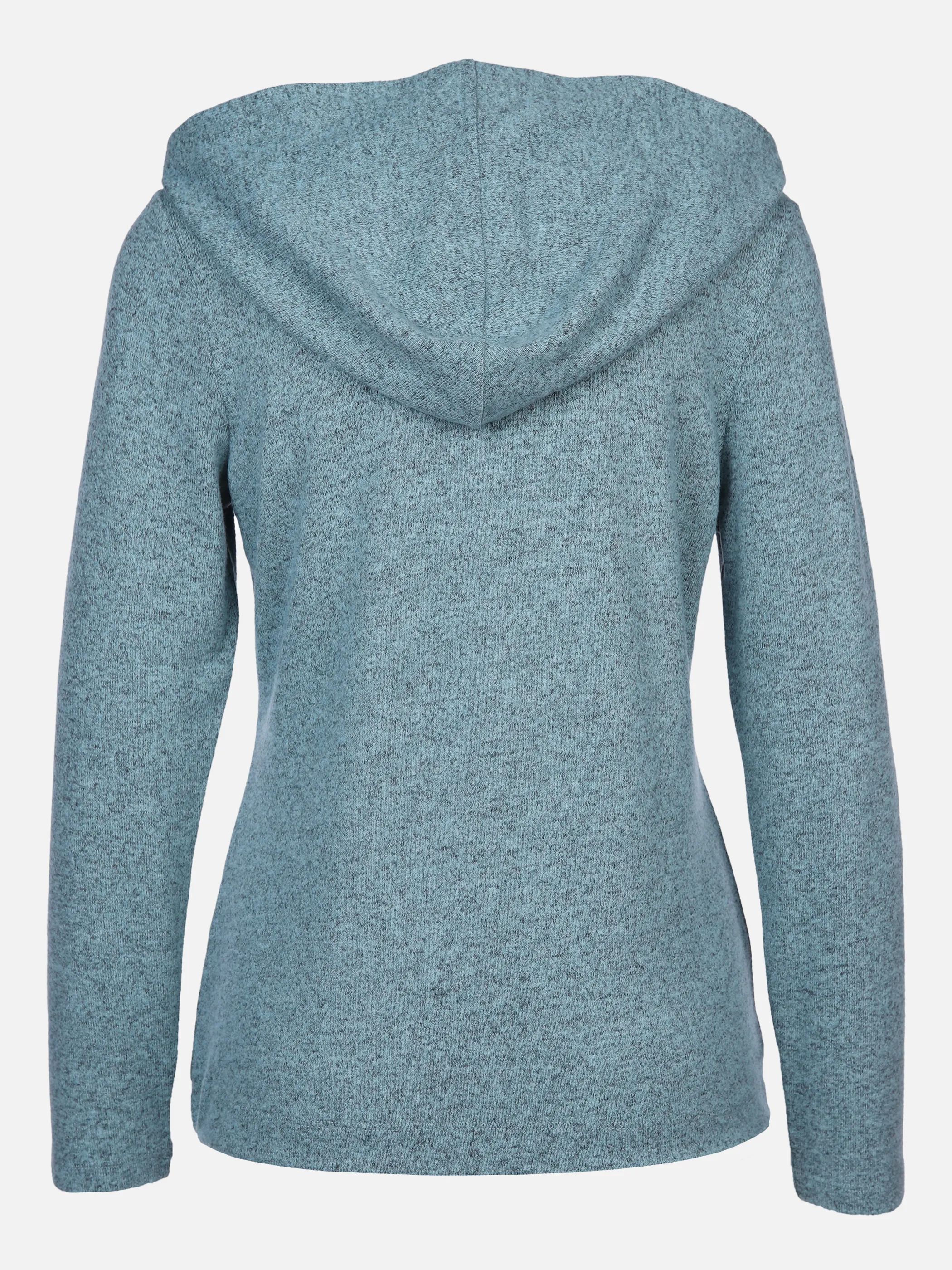 Lisa Tossa Da-Flauschhoodie m.Frontprint Blau 872116 MINZE MEL. 2