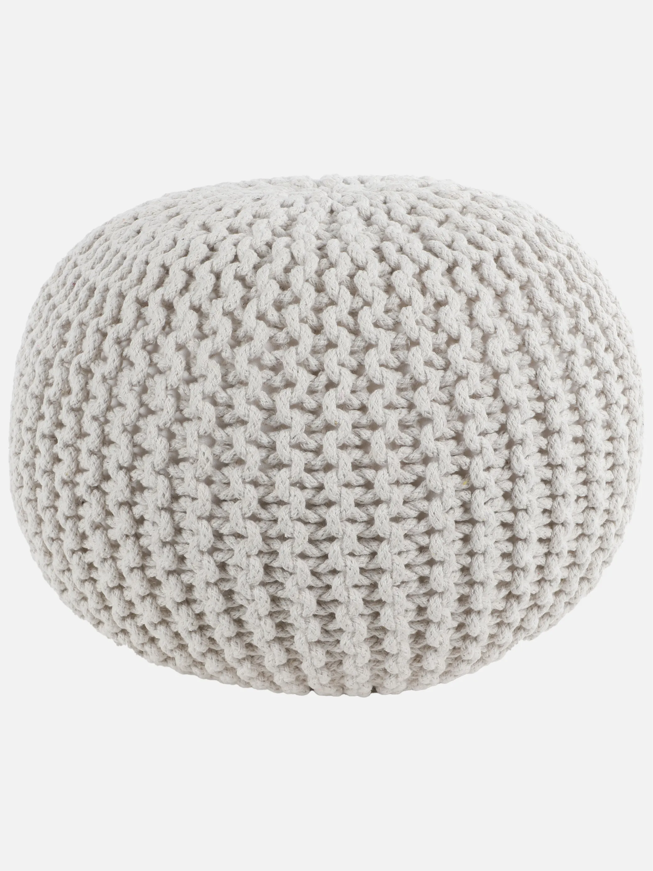 Dream House Pouf Sitzkissen 50x50 Weiß 910108 OFFWHITE 1