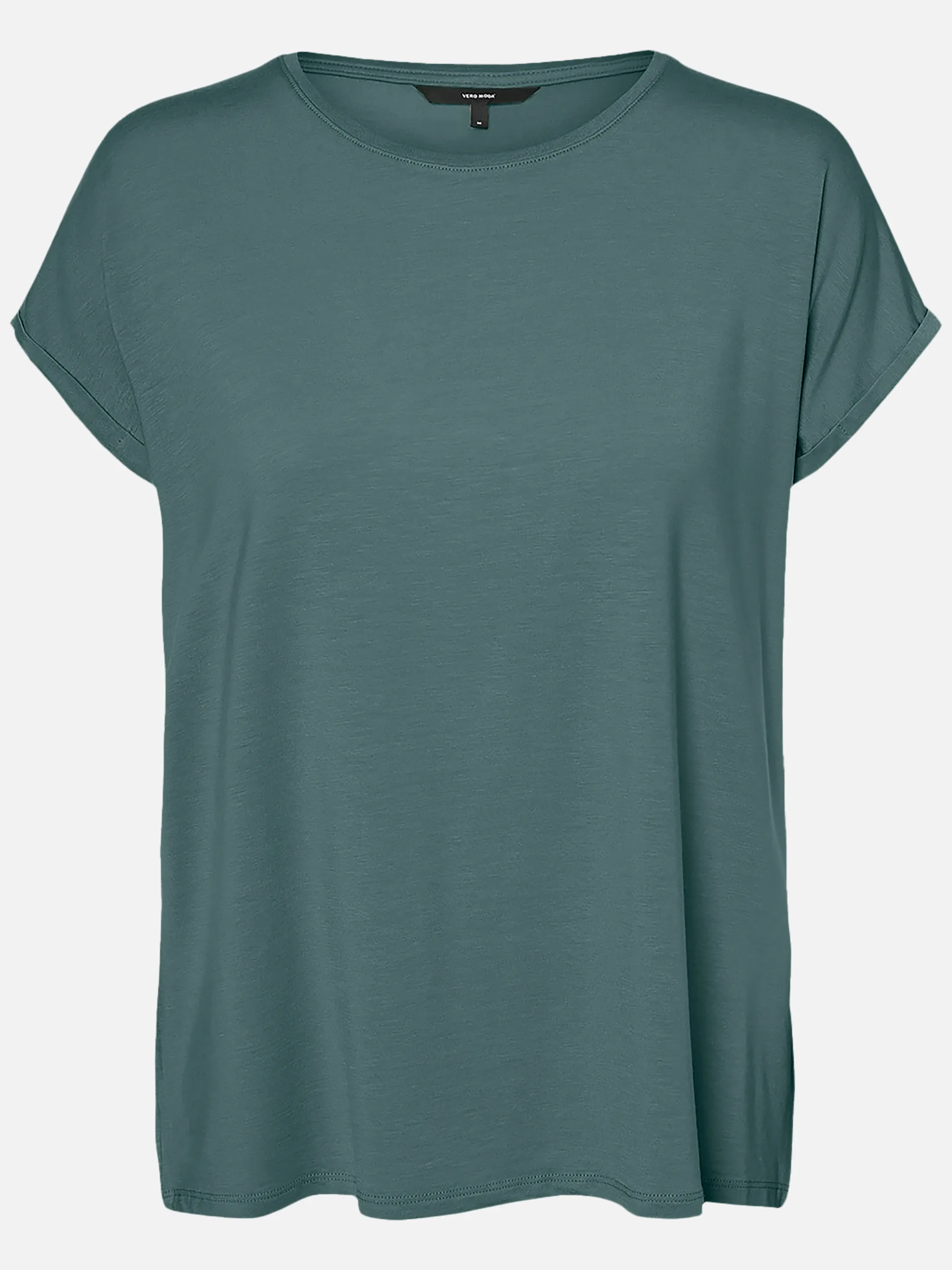 Vero Moda 10284468 VMAVA PLAIN SS TOP GA Blau 873829 4262867 1