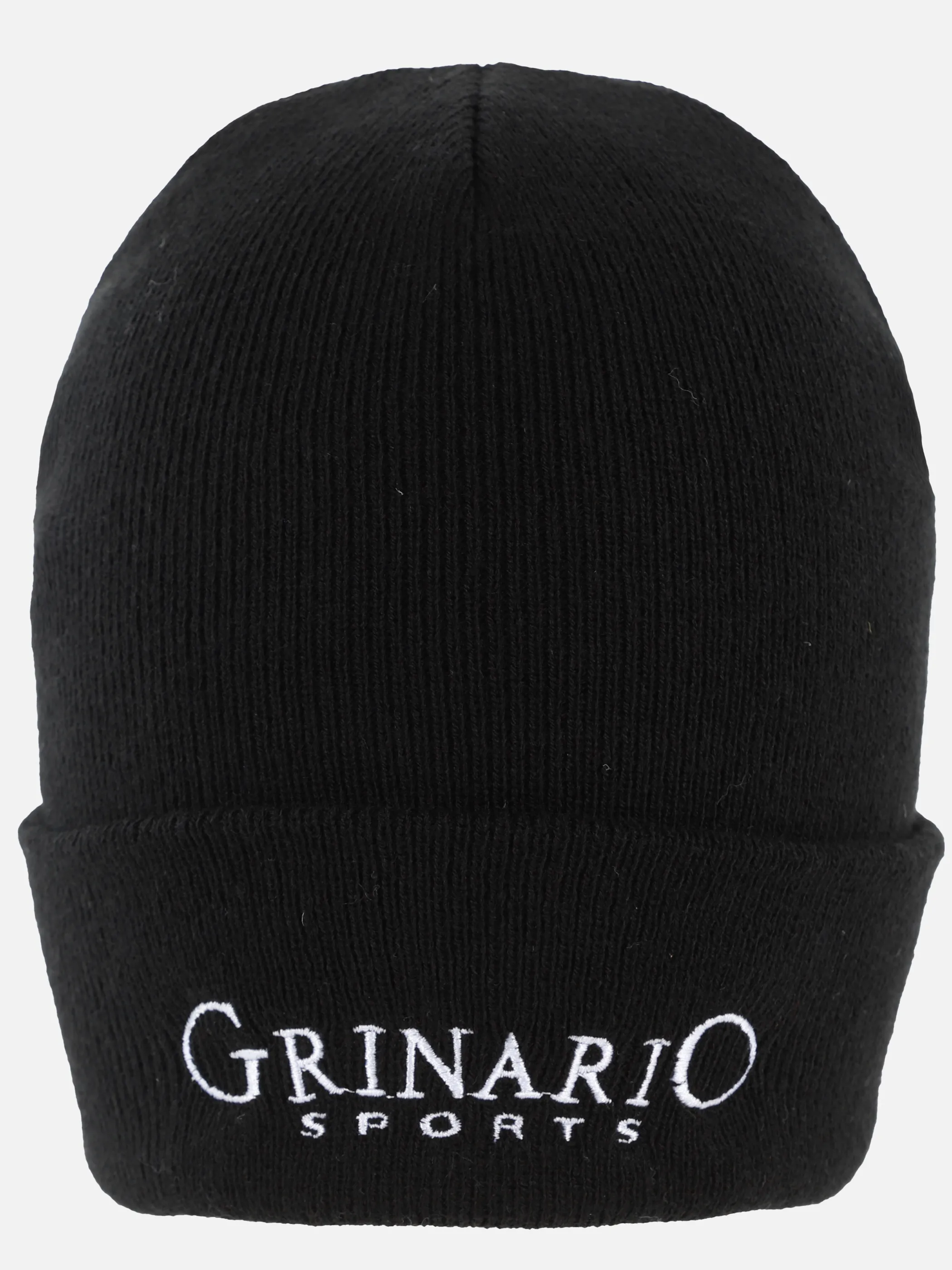 Grinario Sports Erw-Strickmütze Sport Schwarz 899577 SWMEL 1